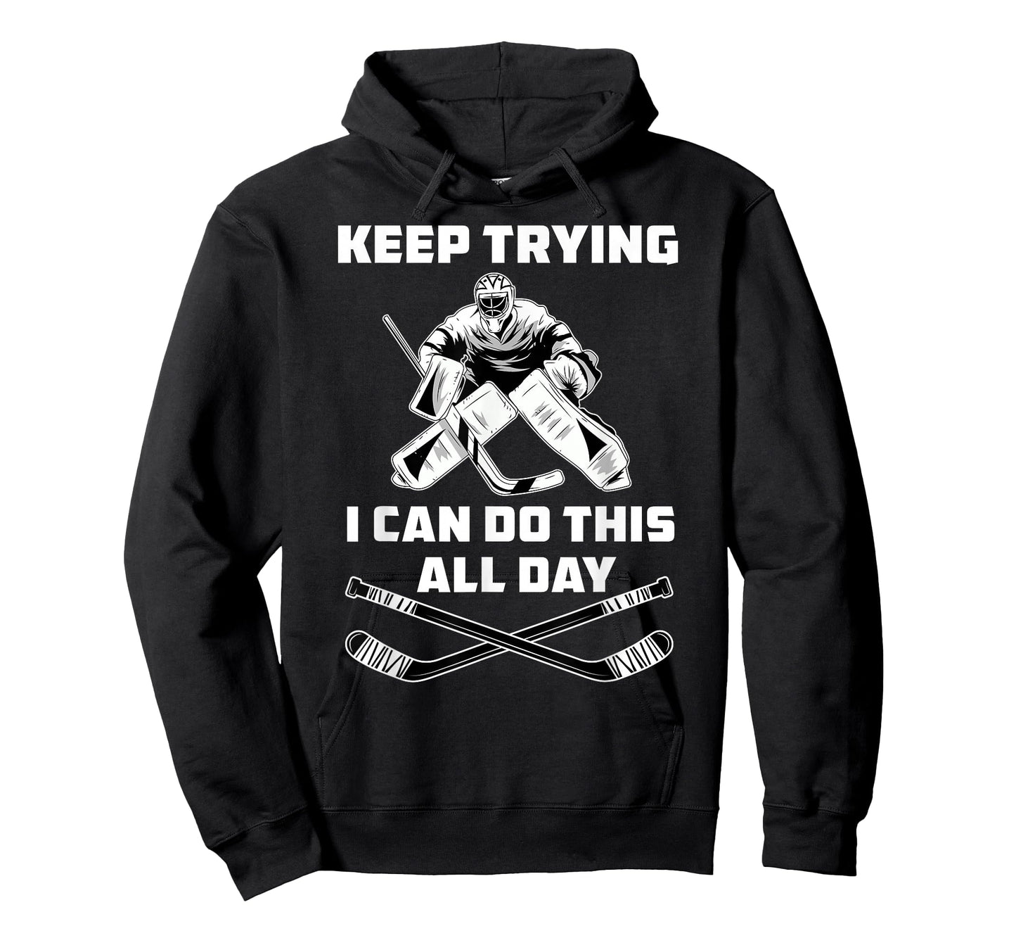 Funny Ice Hockey Goalie T-Shirt
