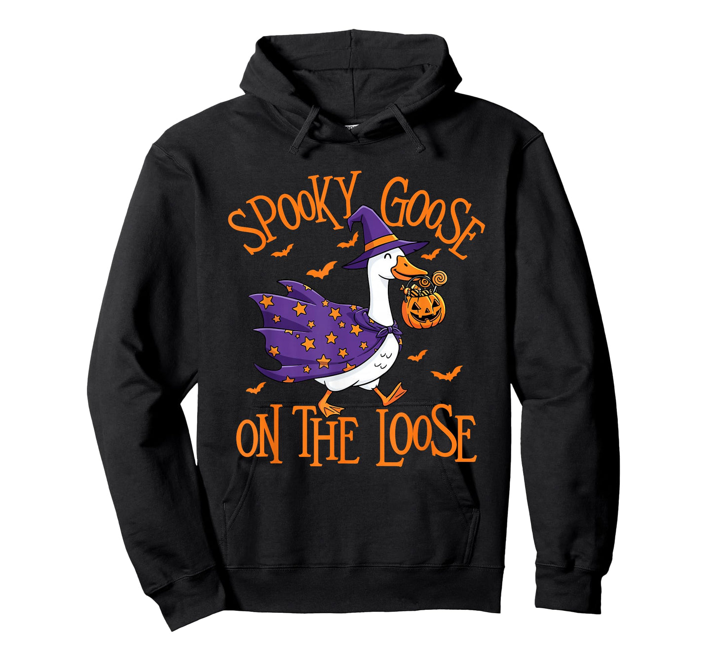 Spooky Goose On The Loose - Halloween Jack O’Lantern T-Shirt