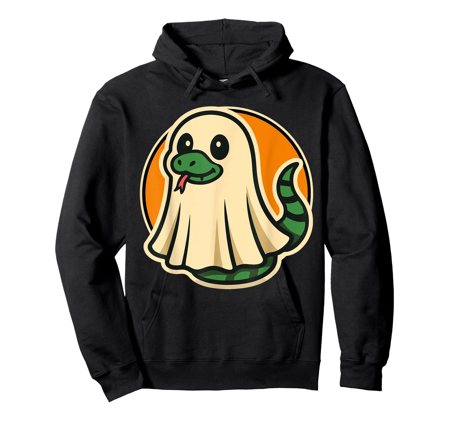 Funny Snake in Ghost Costume for Kids, Boys, Girls Halloween T-Shirt