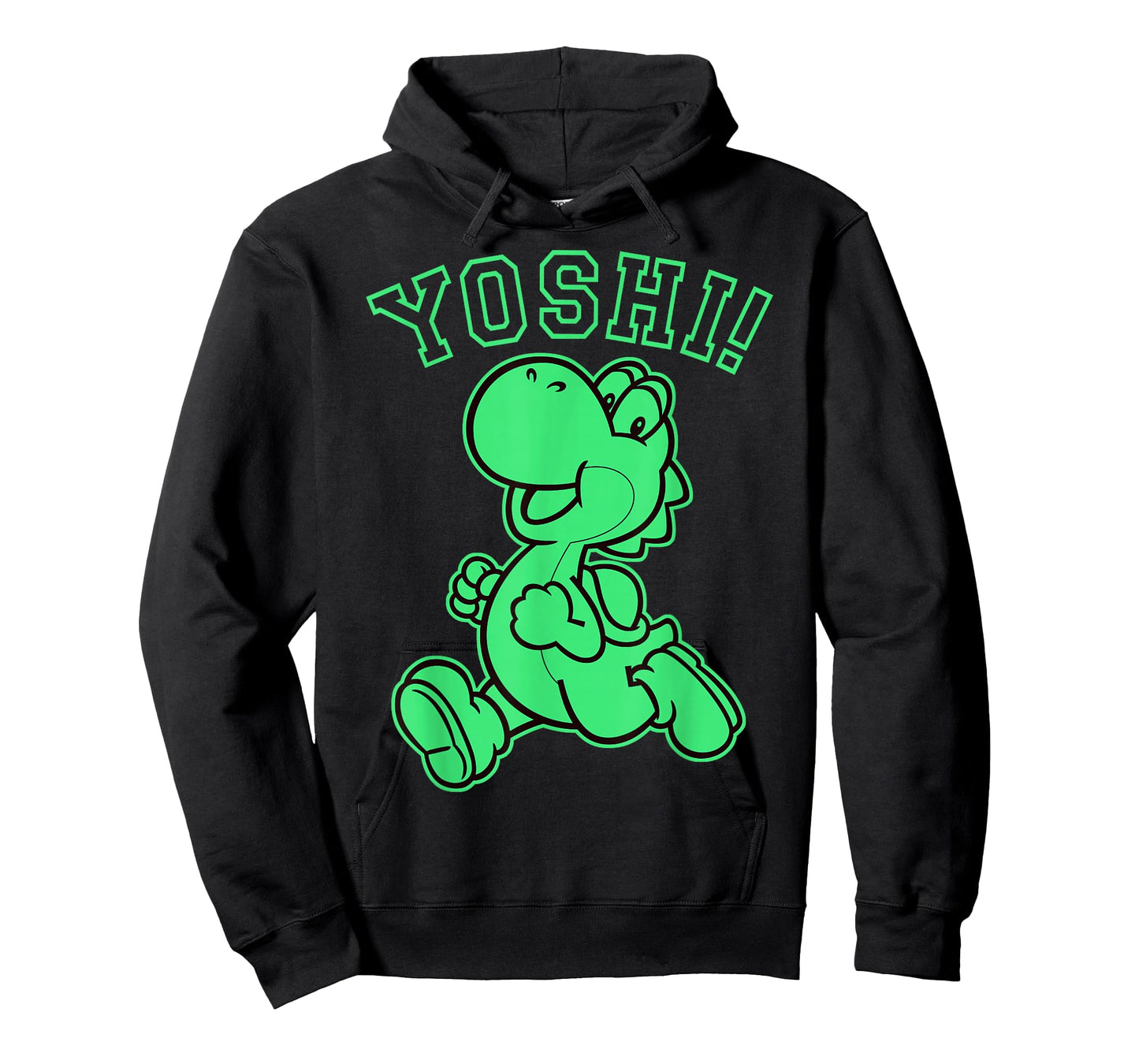 Super Mario Yoshi Green Run Classic Graphic T-Shirt T-Shirt