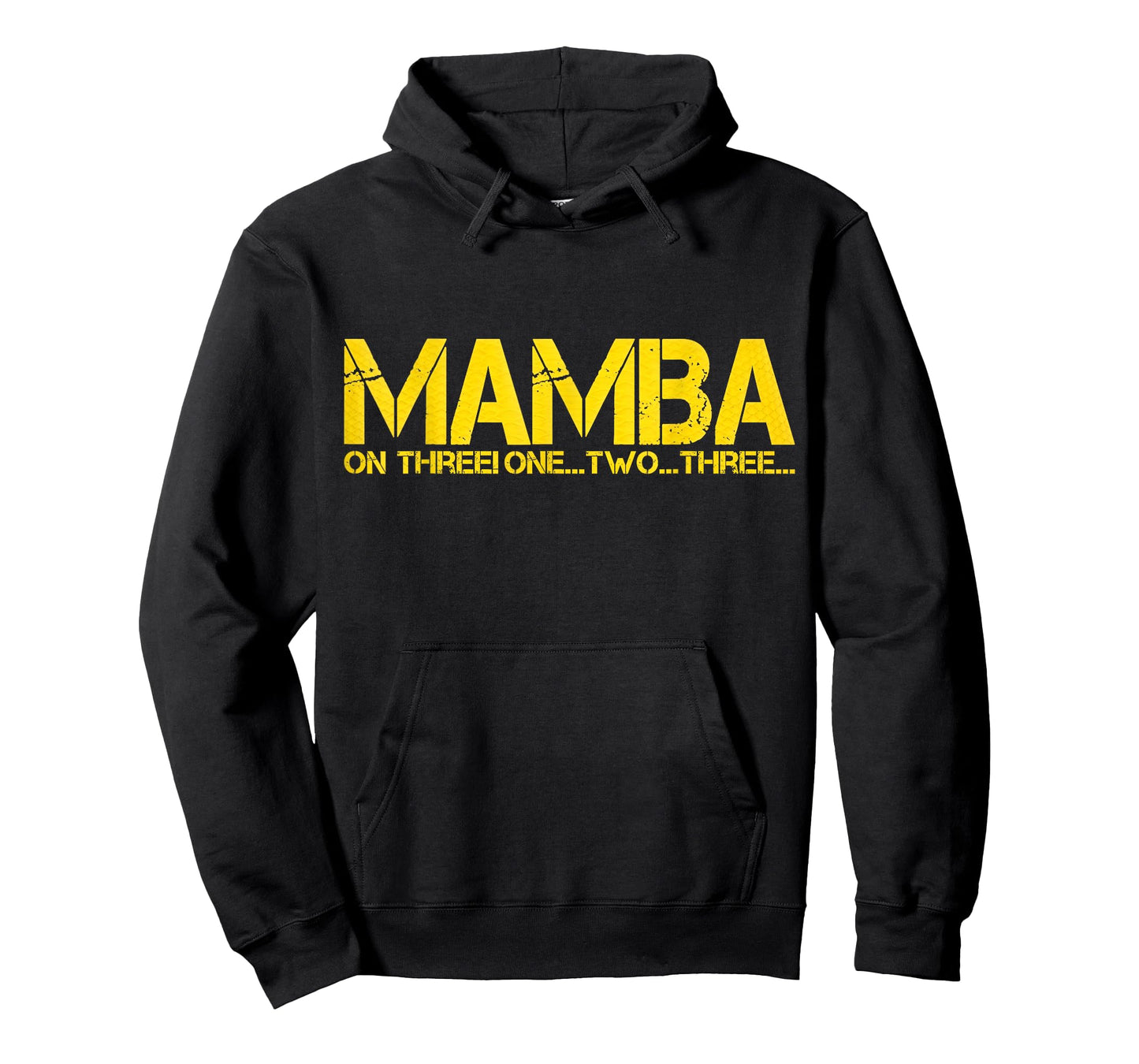 BASKETBALL HOOP CHAMPION MAMBA ON THREE MOTIVATION T-Shirt