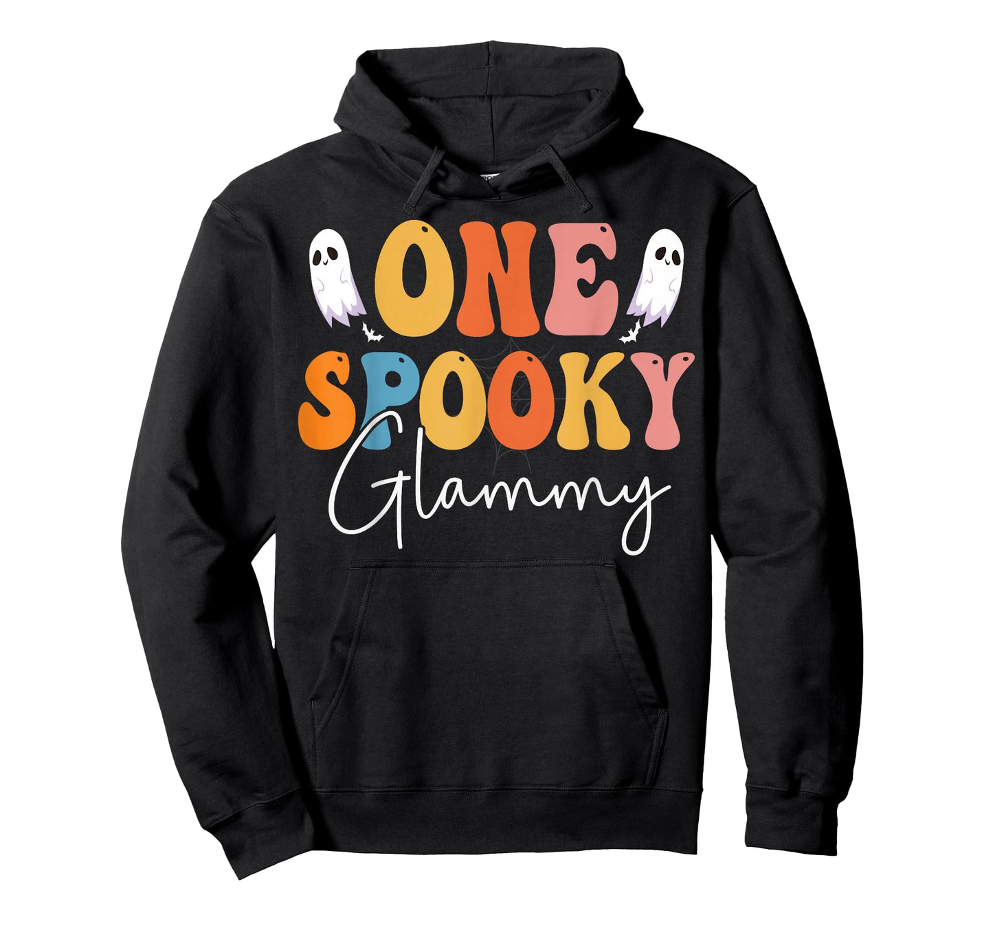 One Spooky Glammy Groovy Funny Women Ghost Boo Halloween T-Shirt