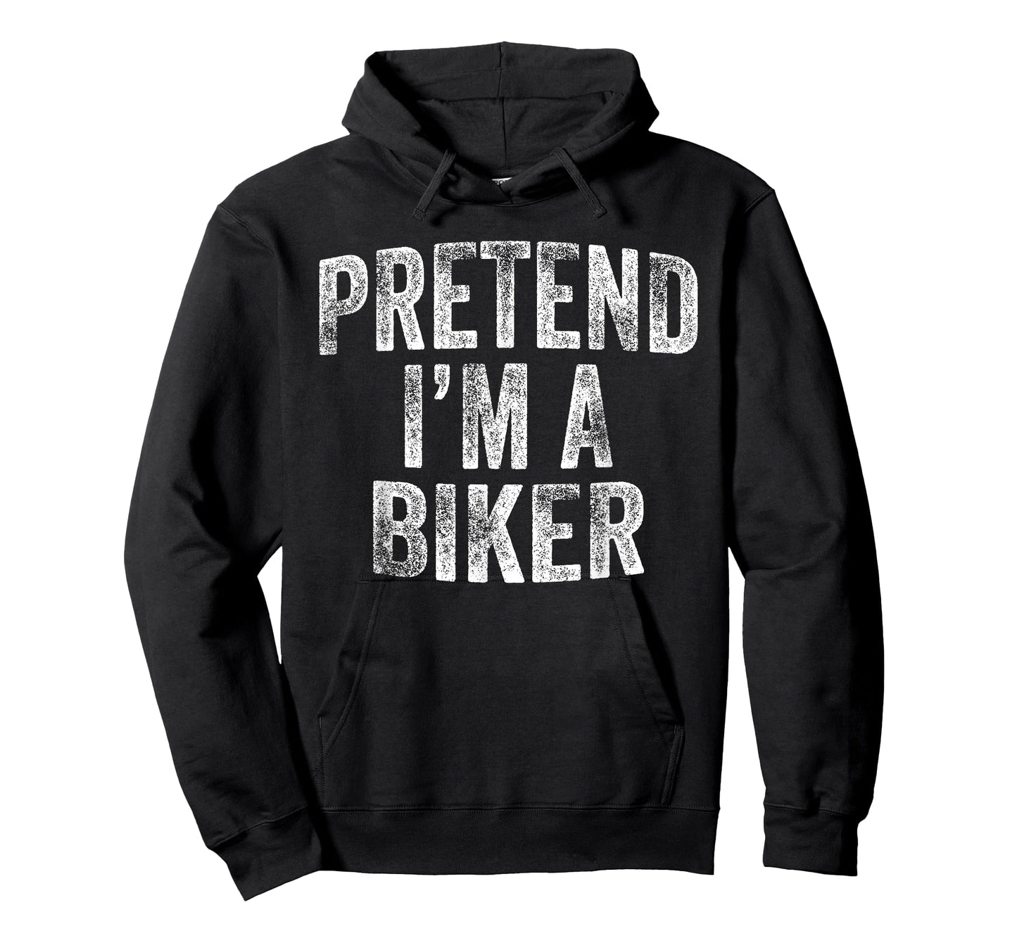 Pretend I'm A Biker Costume Family Lazy Halloween Party T-Shirt