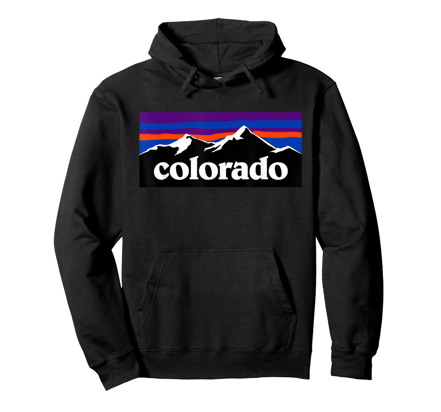 Colorado Mountains Sunset - Retro Outdoor Adventure T-Shirt