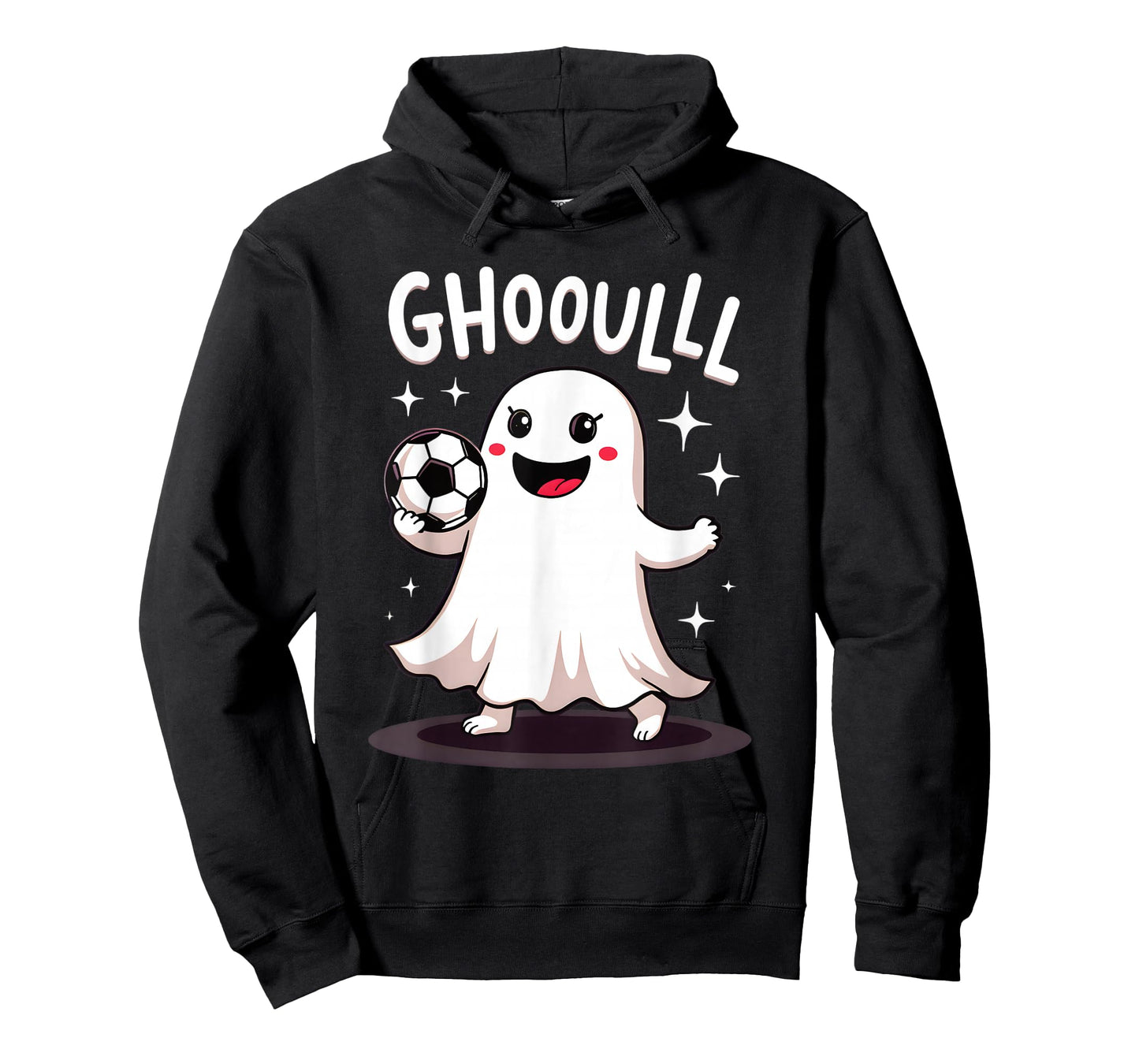 Ghoulll Soccer Ghost Fun Halloween Play T-Shirt