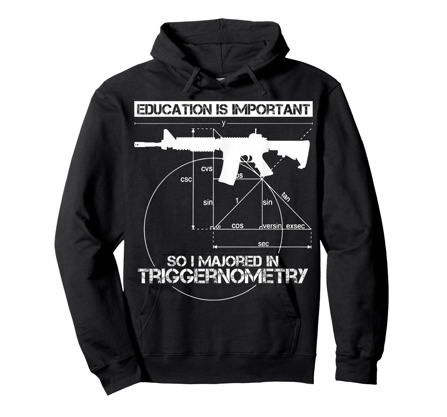 Education Is Important So I Majored In Triggernometry T-Shirt