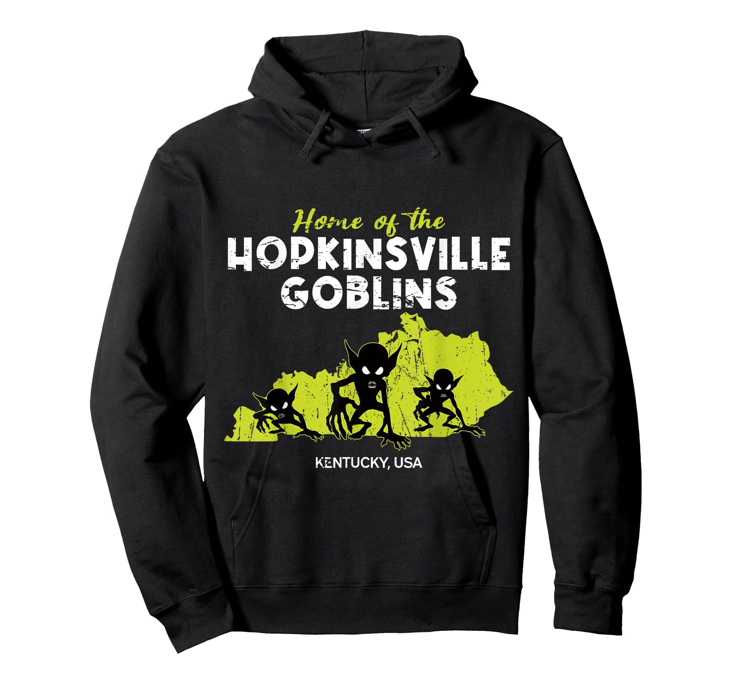 Hopkinsville Goblins Kentucky State Funny American Cryptid T-Shirt