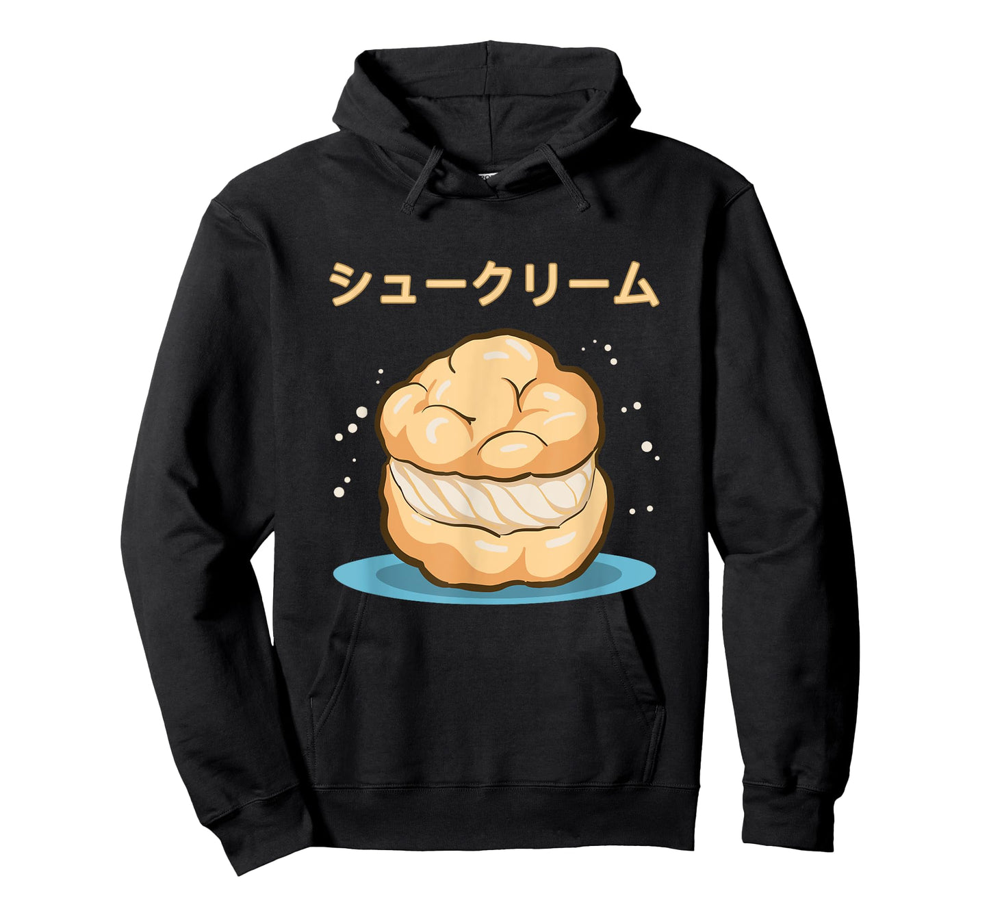 Cartoon Cream Puff Sweet Cup Cake Japanese Retro 90s Anime T-Shirt