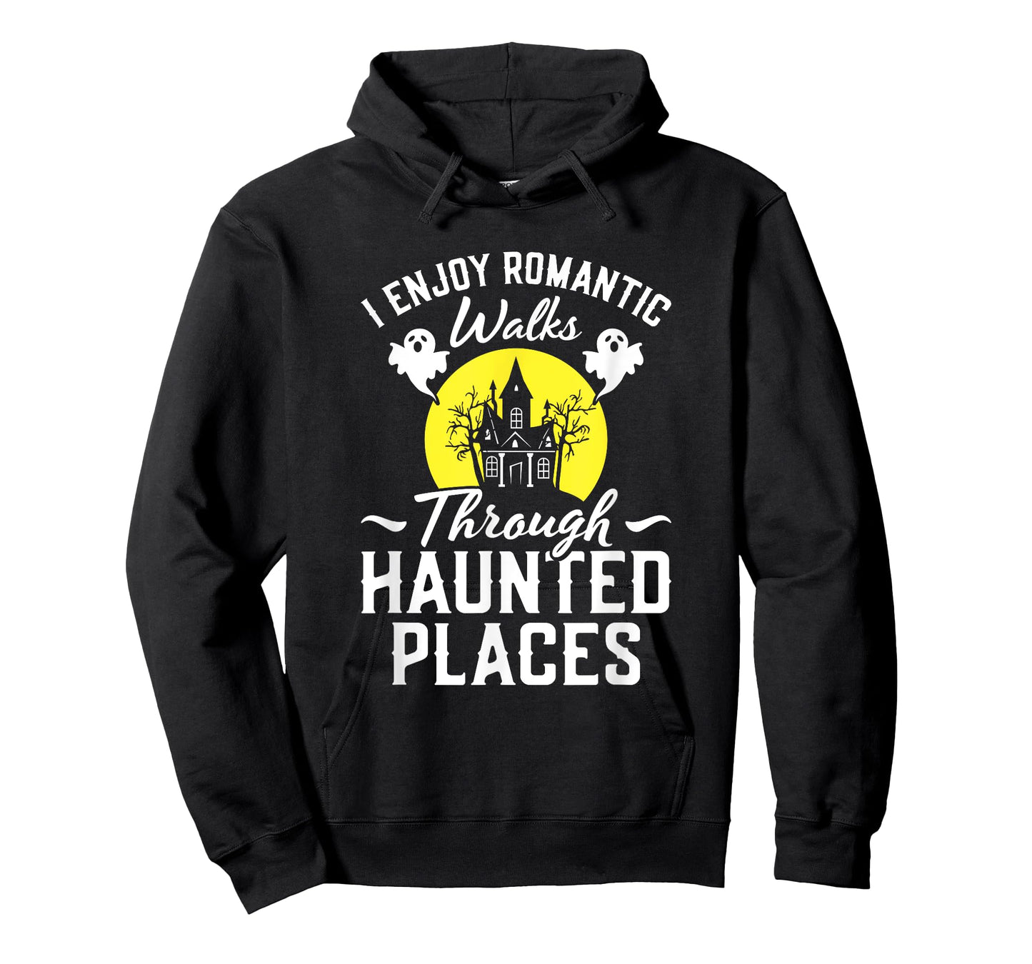 Halloween Paranormal Hunting Ghost Hunter Haunted Places T-Shirt