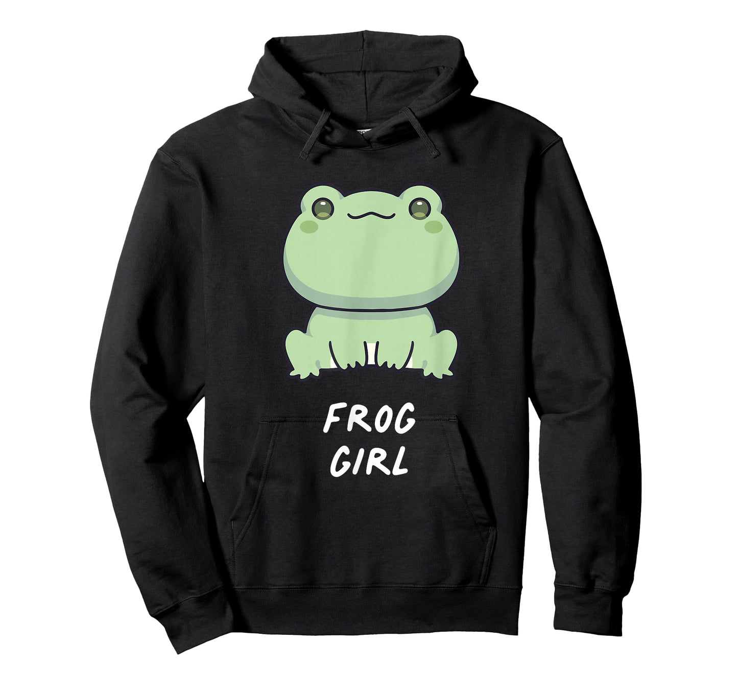 Frog Girl Cute Kawaii Anime Aesthetic Family Ambhibian Lover T-Shirt
