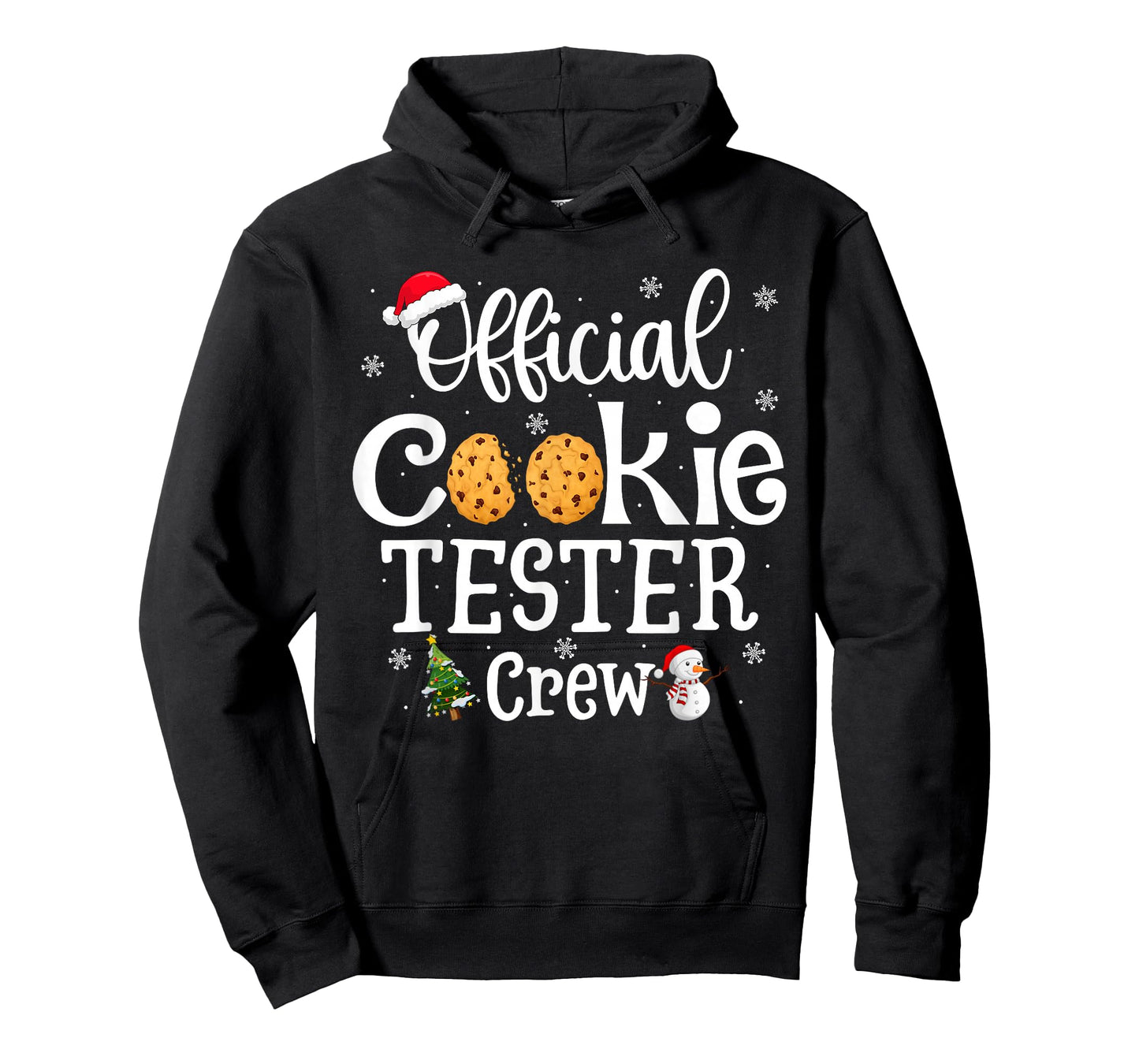Official Cookie Tester Crew Family Baking Team Christmas T-Shirt