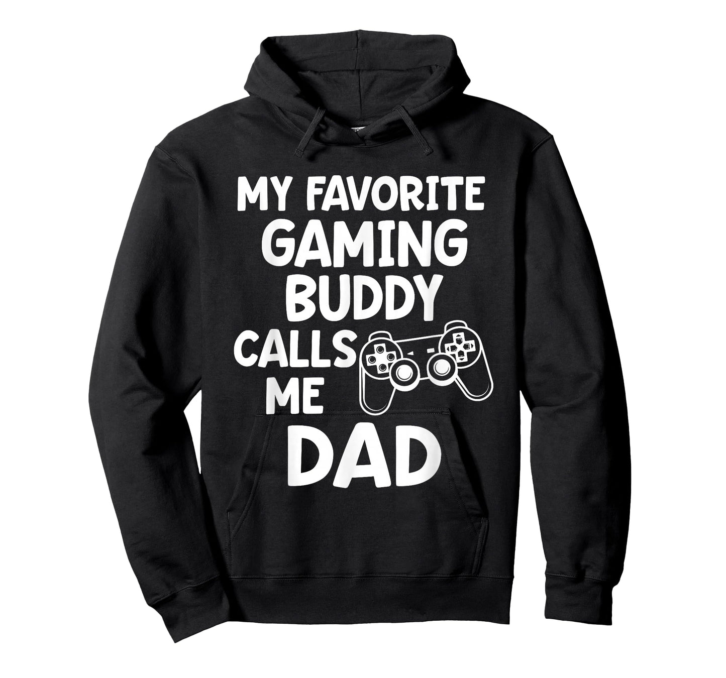 Father Gamer My favorite gaming buddy calls me Dad Nerd Gift T-Shirt