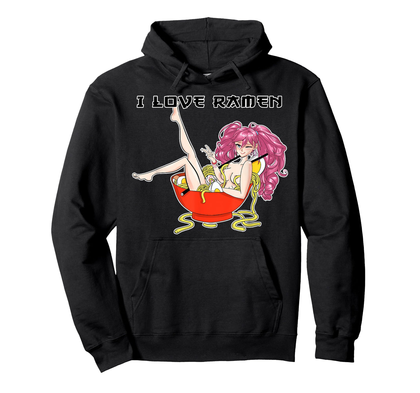 Ramen Hentai Anime Girl I Japanese Waifu Otaku Food Lover T-Shirt