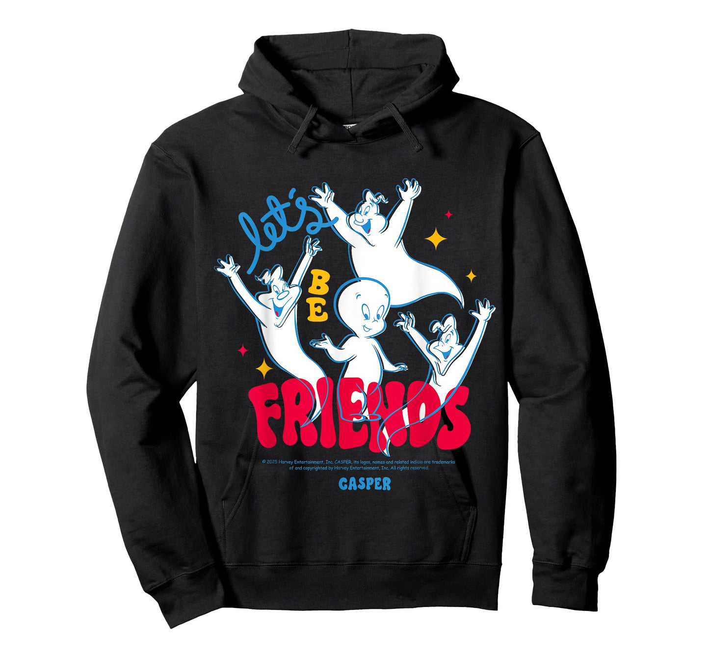 Let's Be Friends Casper Movie Classic Design T-Shirt
