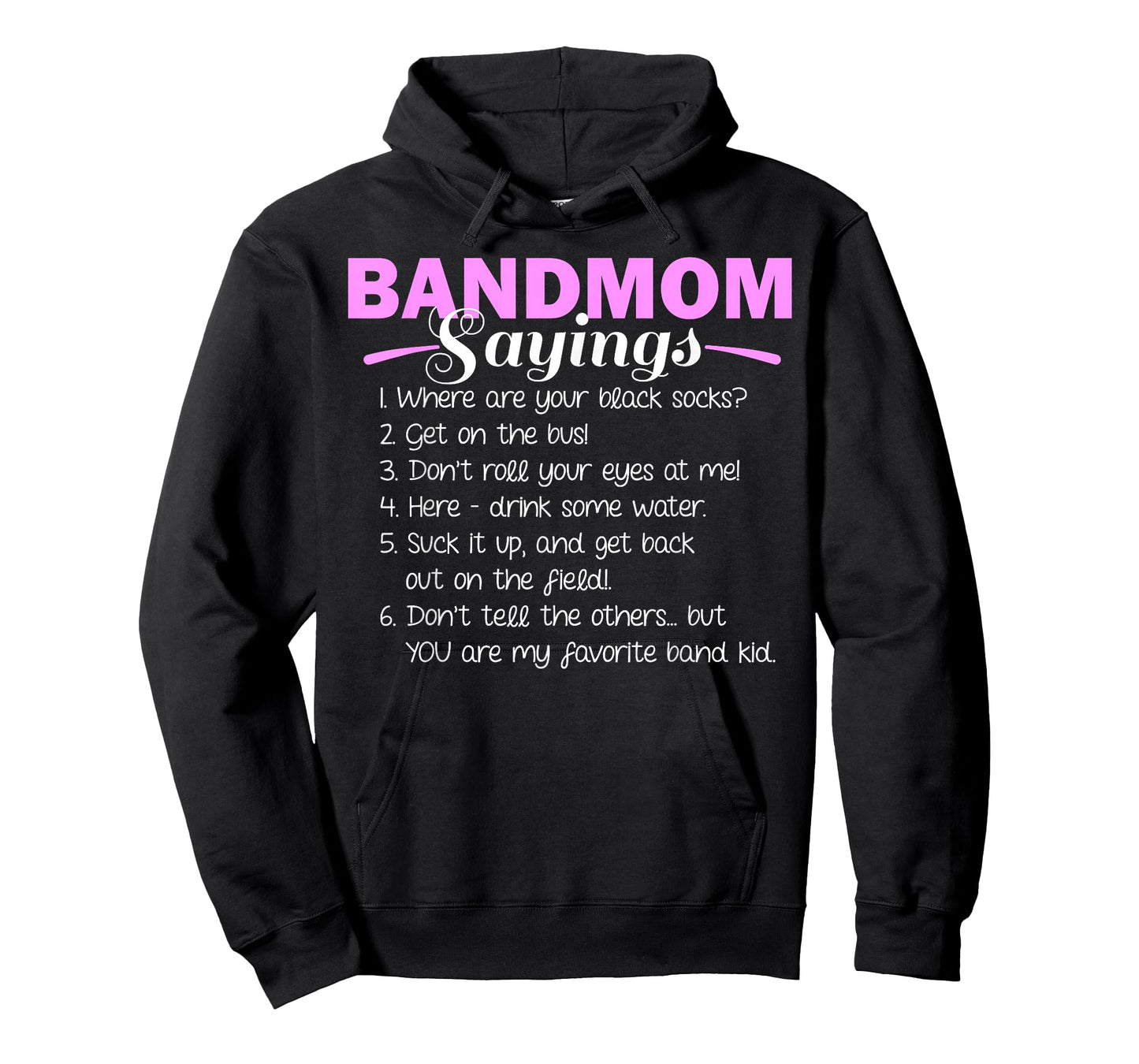 Funny Marching Band Music Fan Mom Music School Team T-Shirt