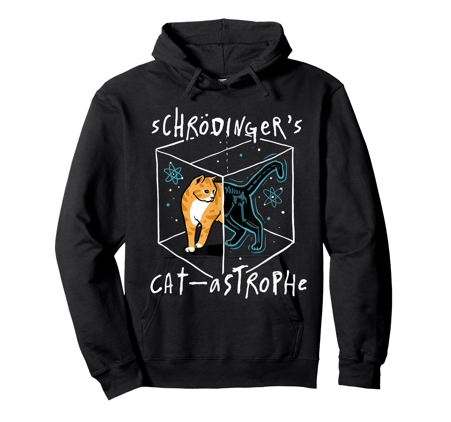 Schrödinger's Cat-astrophe Funny Science Cat T-Shirt
