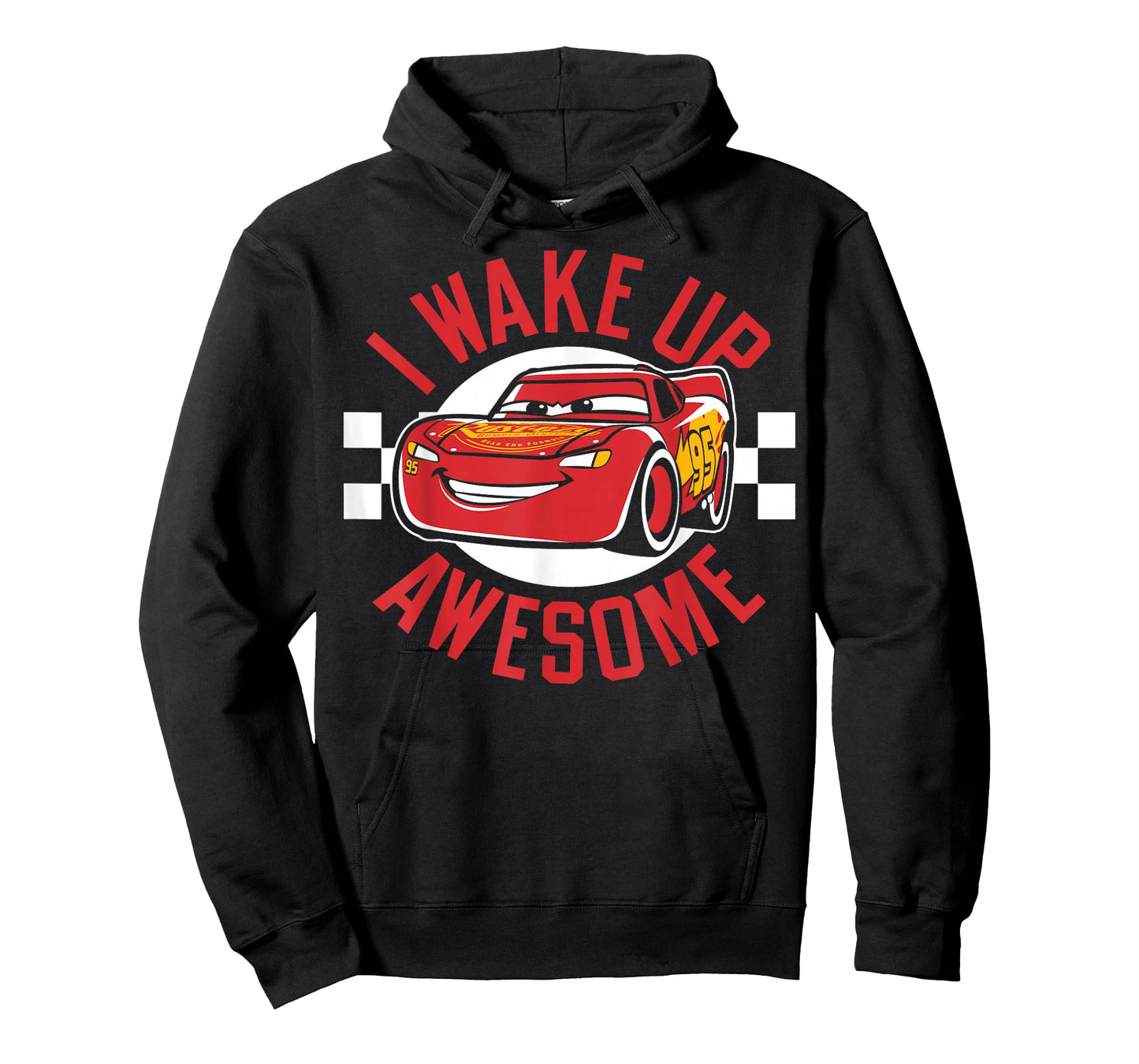 Disney Pixar Cars 3 Lightning McQueen I Wake Up Awesome T-Shirt