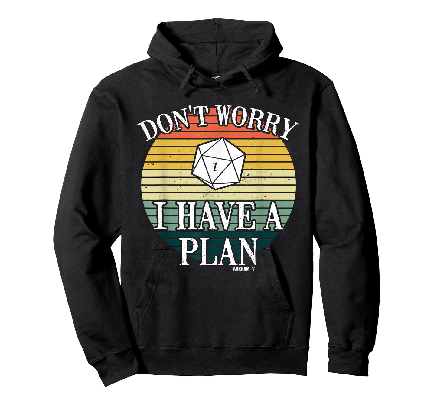 Don´t Worry I Have A Plan Roleplaying Dice D20 Game Master T-Shirt