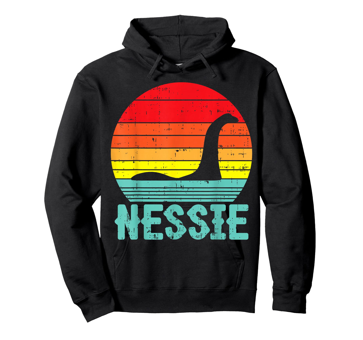 Nessie Loch Ness Monster Retro Nessy Animal Lover Gift T-Shirt