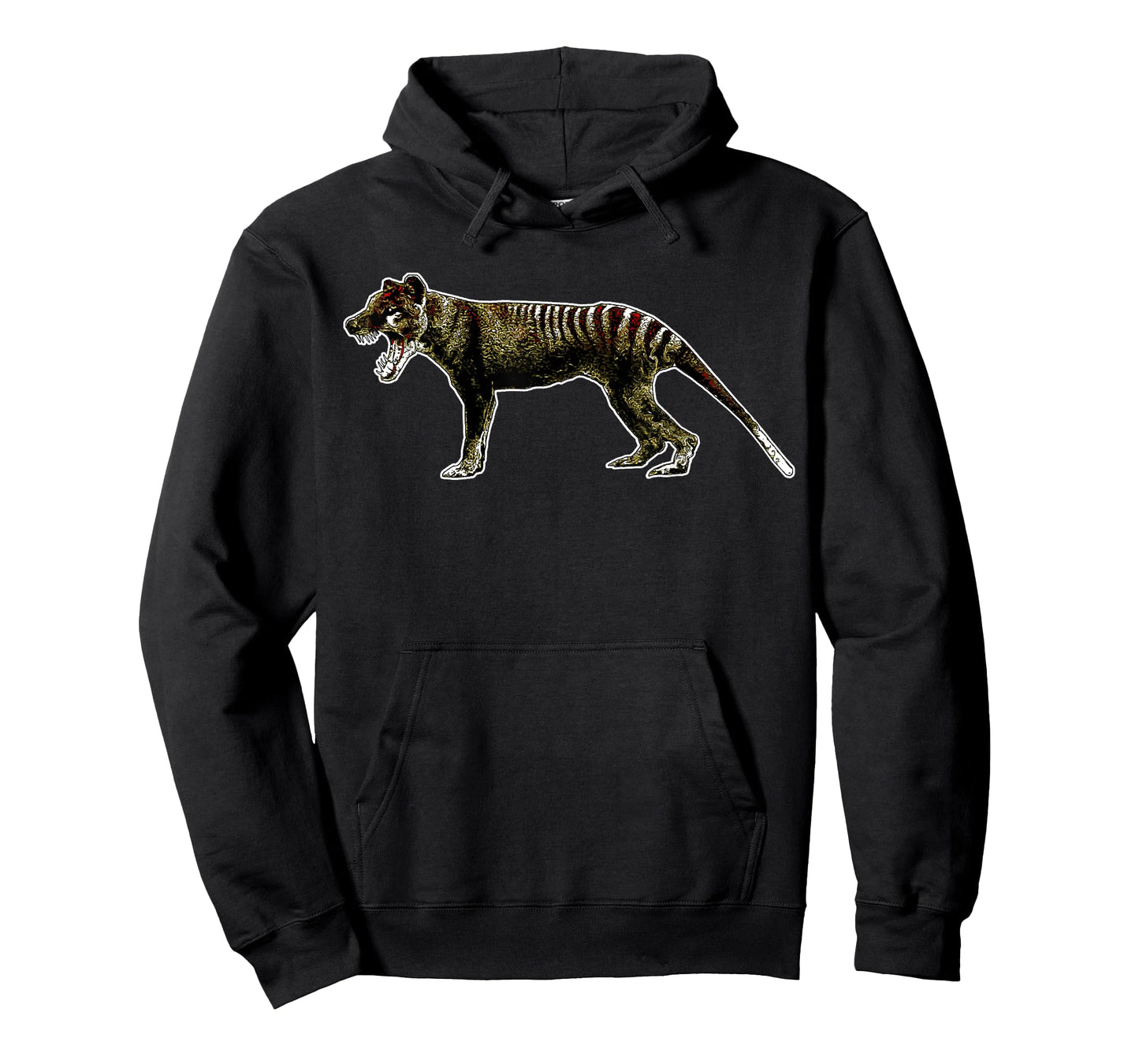 The Thylacine Vintage Graphic Marsupial Extinct Animal 1 T-Shirt