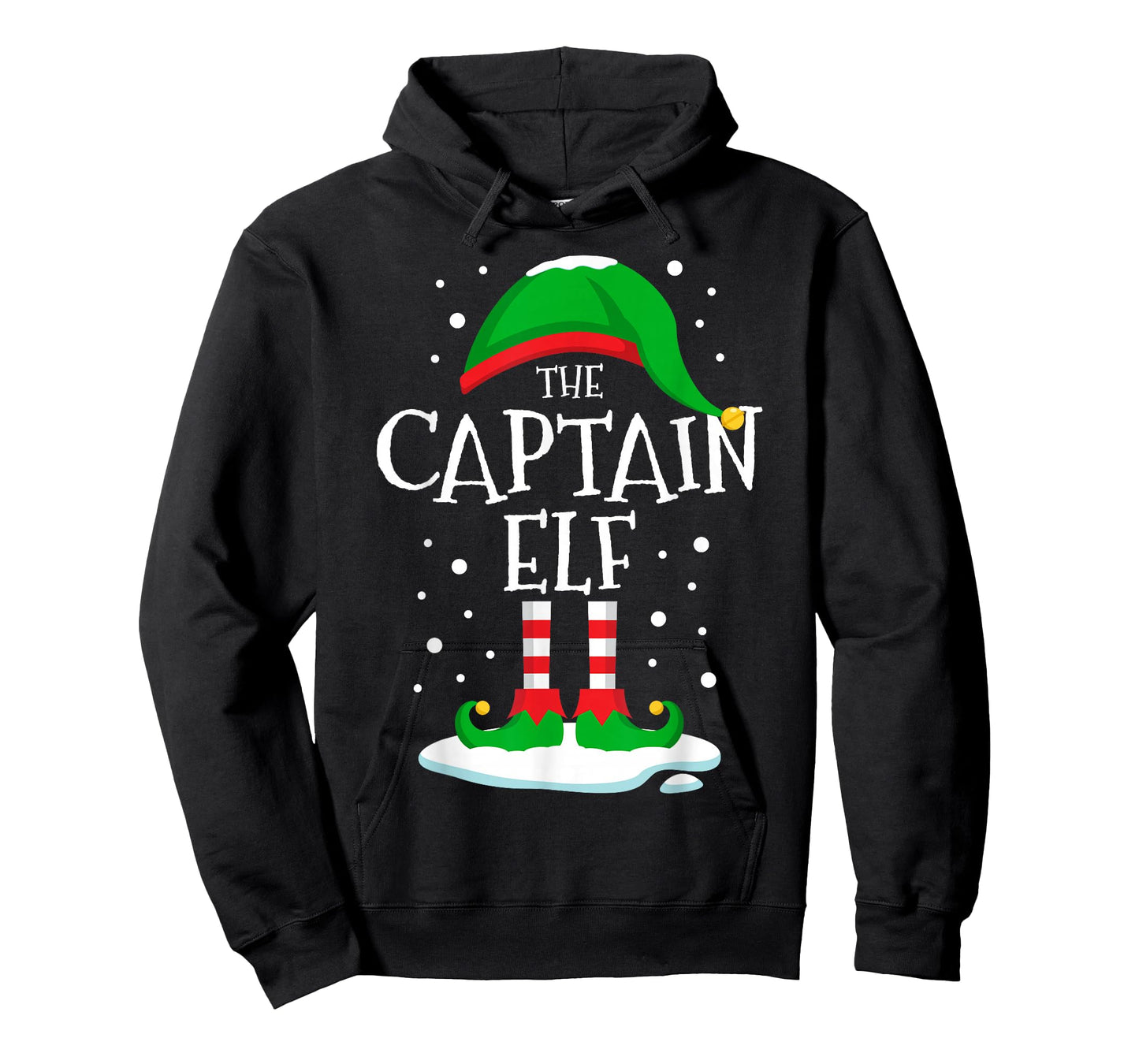 The Captain Elf Christmas Family Matching Xmas Group Funny T-Shirt