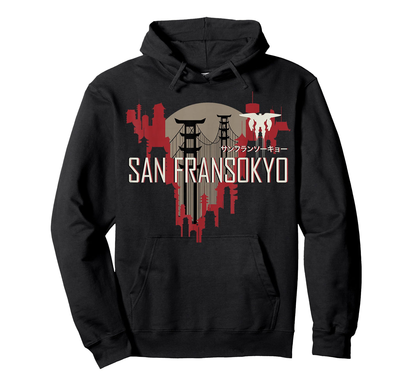Disney Big Hero 6 San Fransokyo Skyline Silhouette T-Shirt