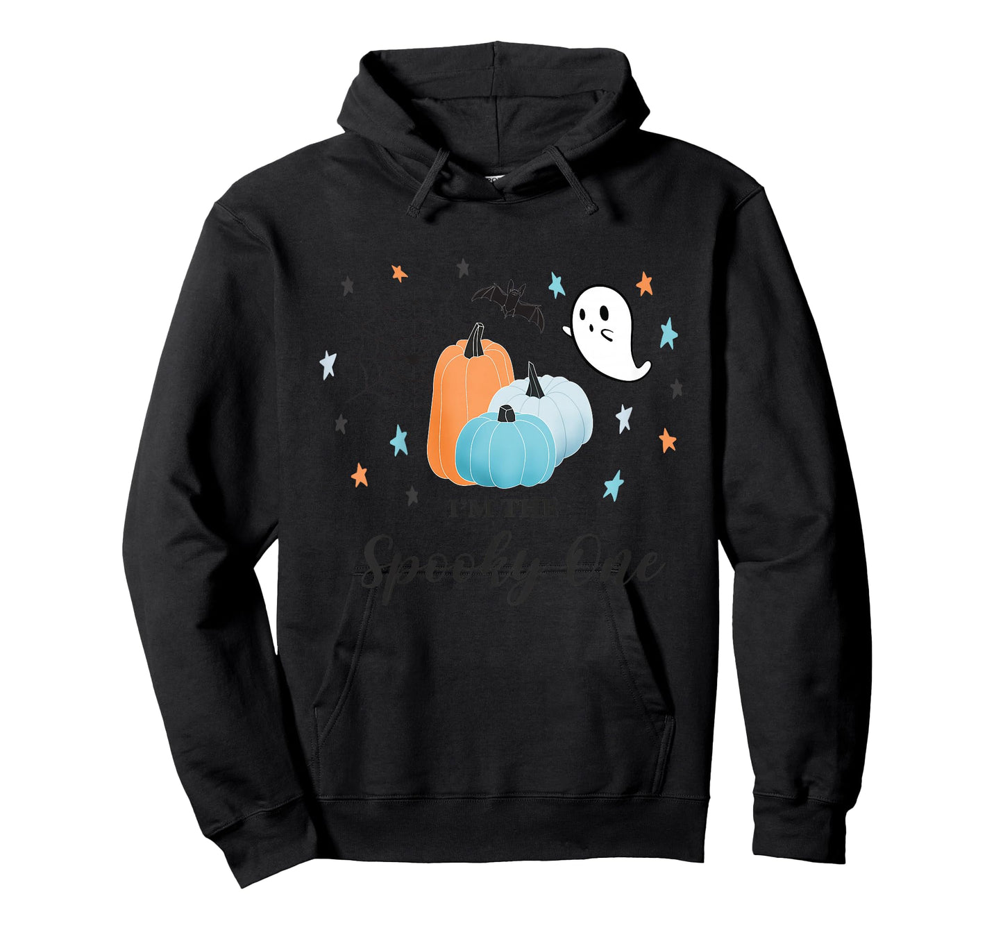 Kids I'm The Spooky One First Birthday Blue Pumpkin Halloween 1 T-Shirt