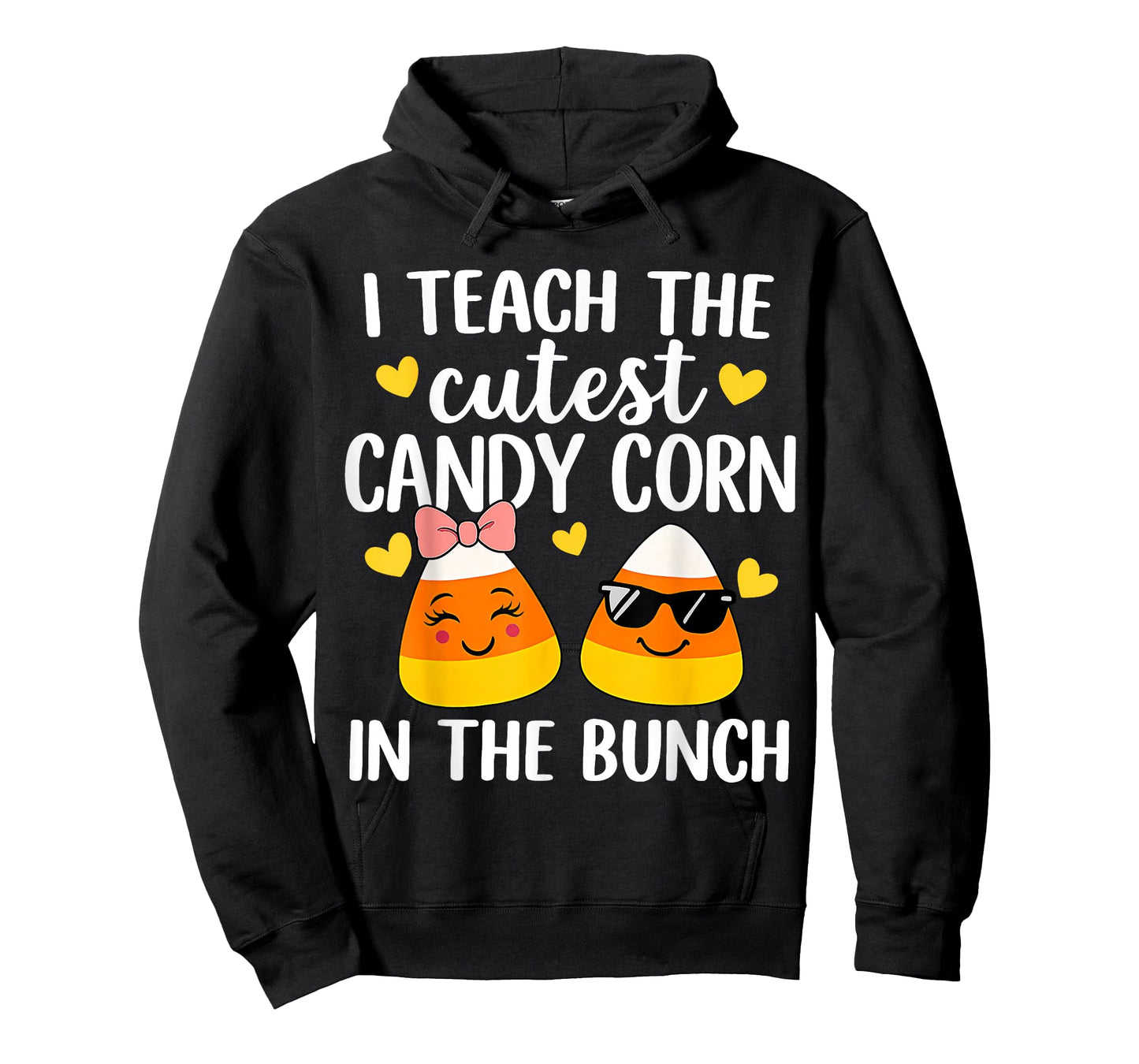 I Teach The Cutest Candy Corn In The Bunch Teacher Halloween T-Shirt