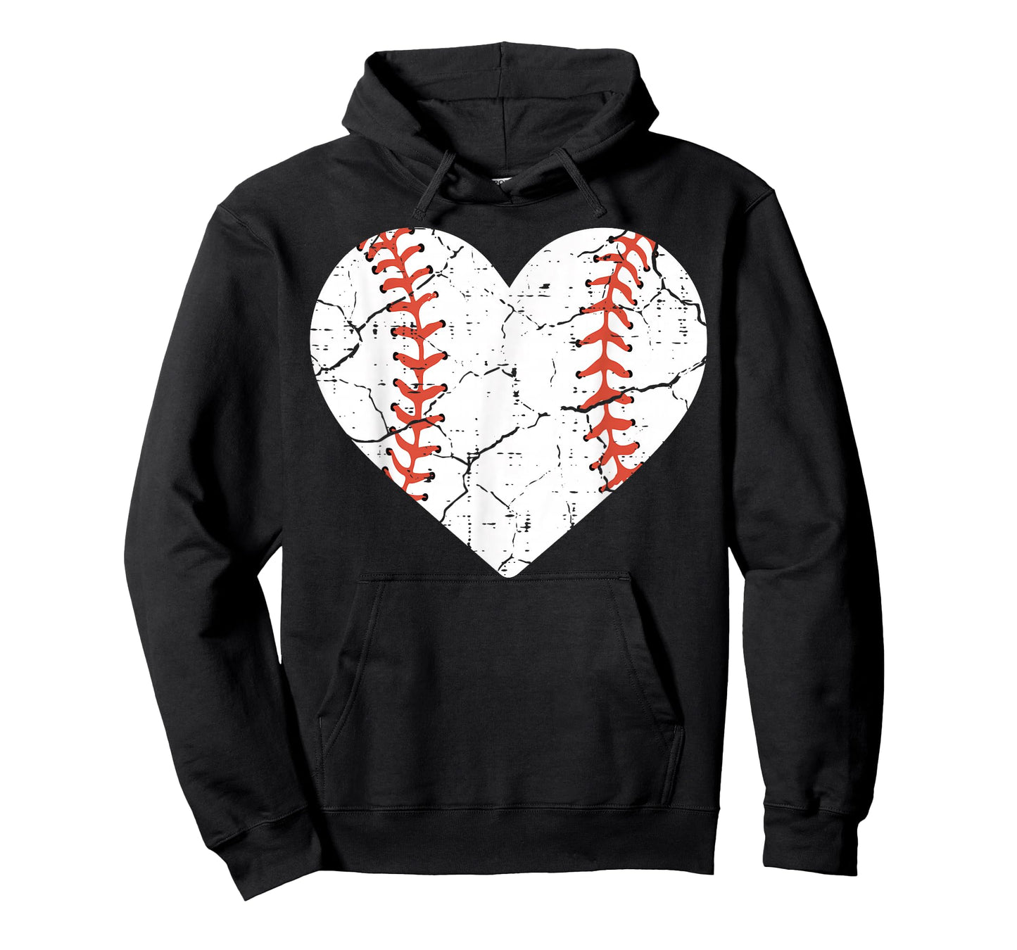 Baseball Heart Sports Player Coach Fan Women Girls T-Shirt