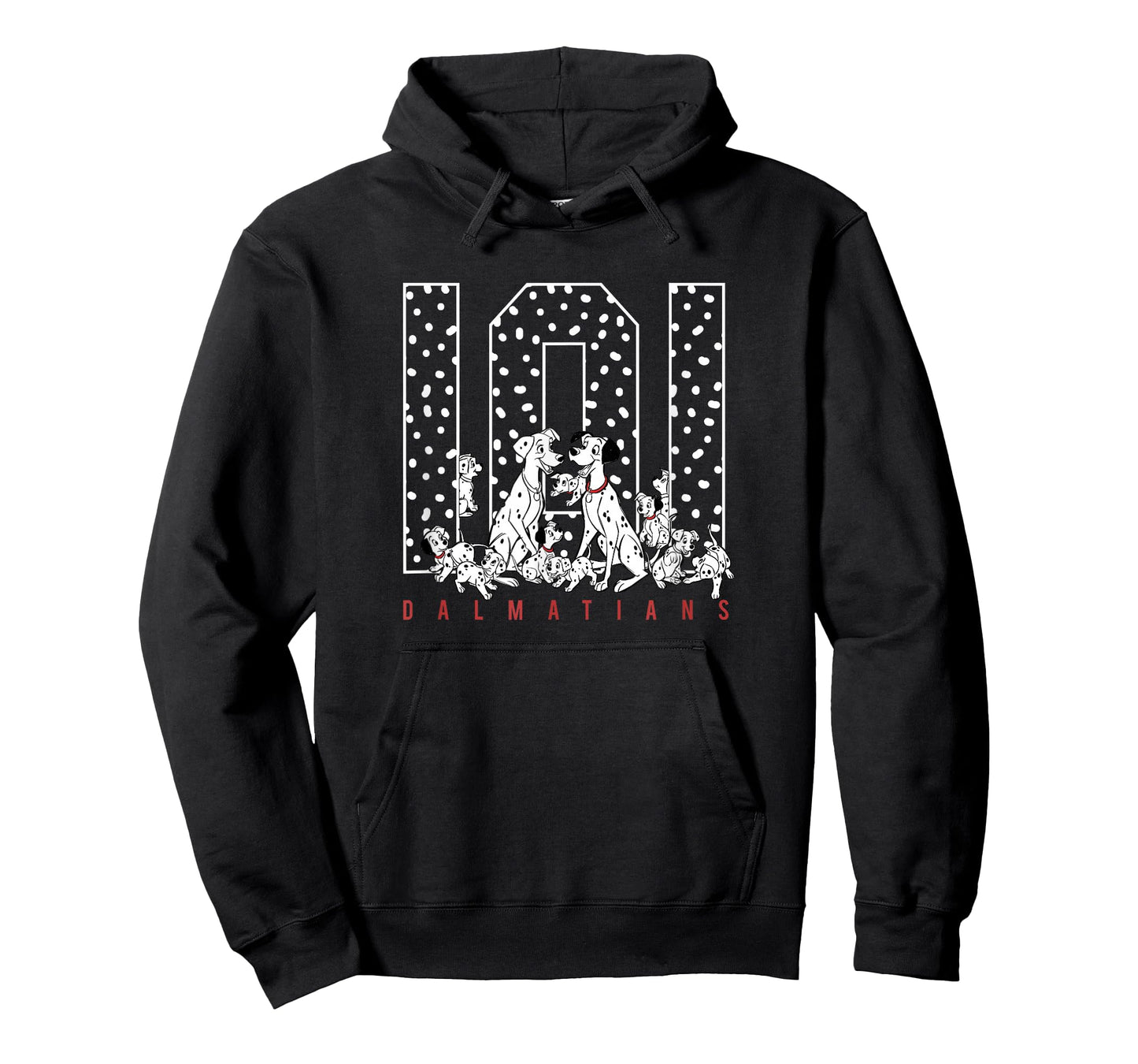 Disney 101 Dalmatians Group Shot Big Spotted Numbers T-Shirt
