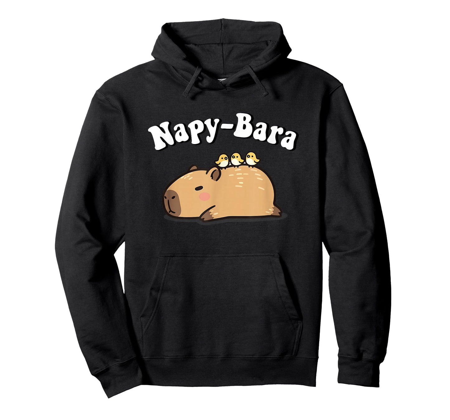 Kawaii Kids Sleep Napy Bara Boys Girls Capybara Pajama Shirt T-Shirt
