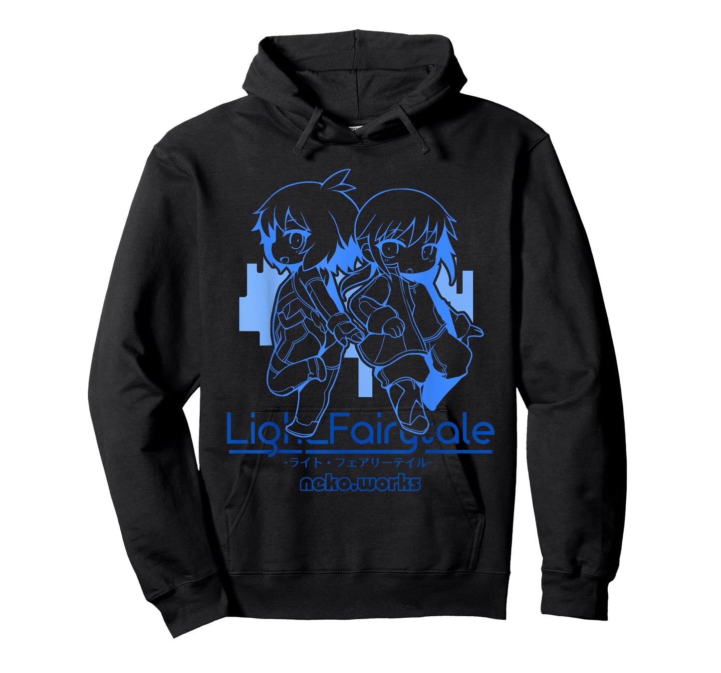 Light Fairytale - Chibi Haru & Kuroko (Front Only) T-Shirt