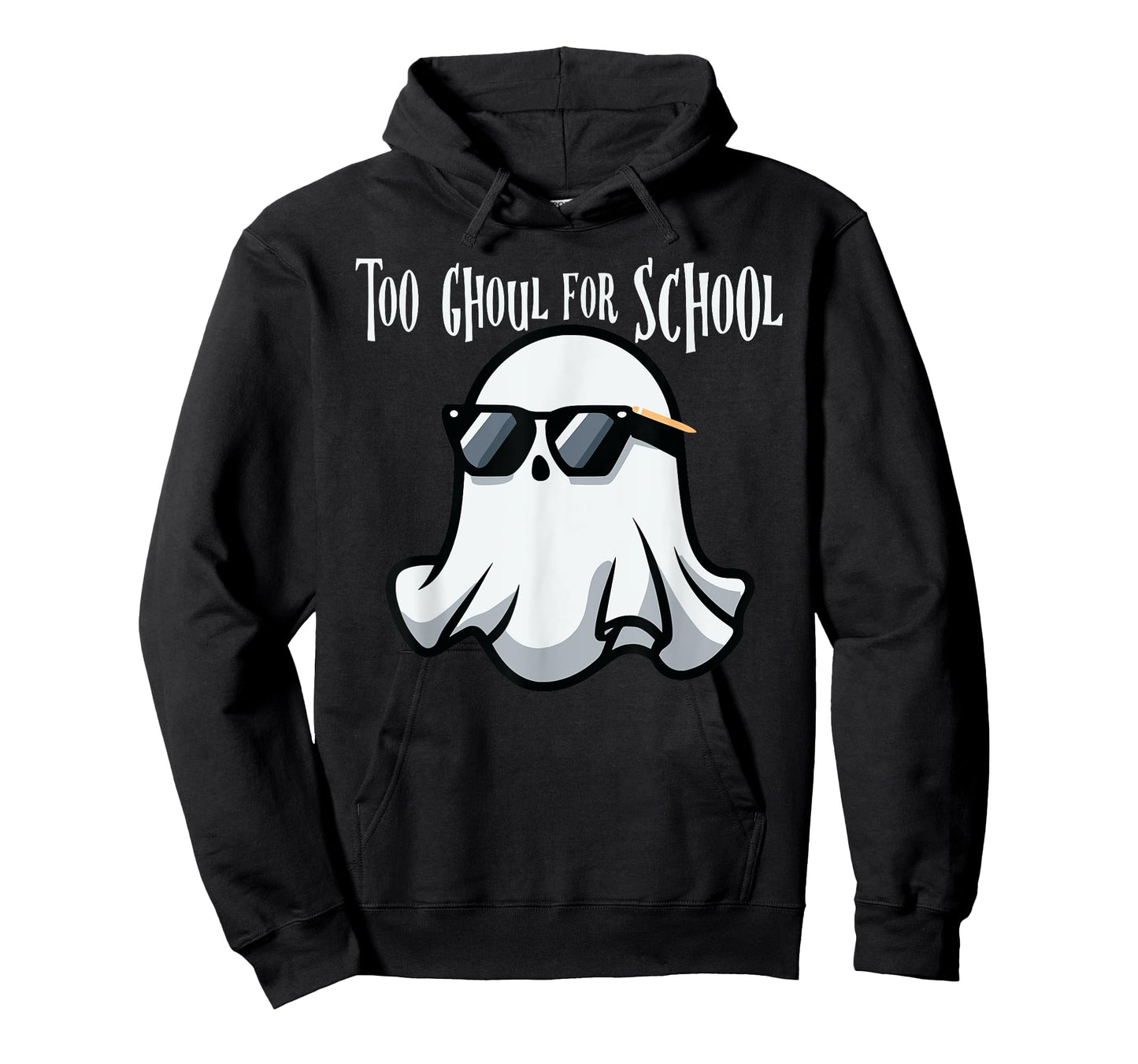 TOO GHOUL FOR SCHOOL Funny Halloween Kids Ghost T-Shirt