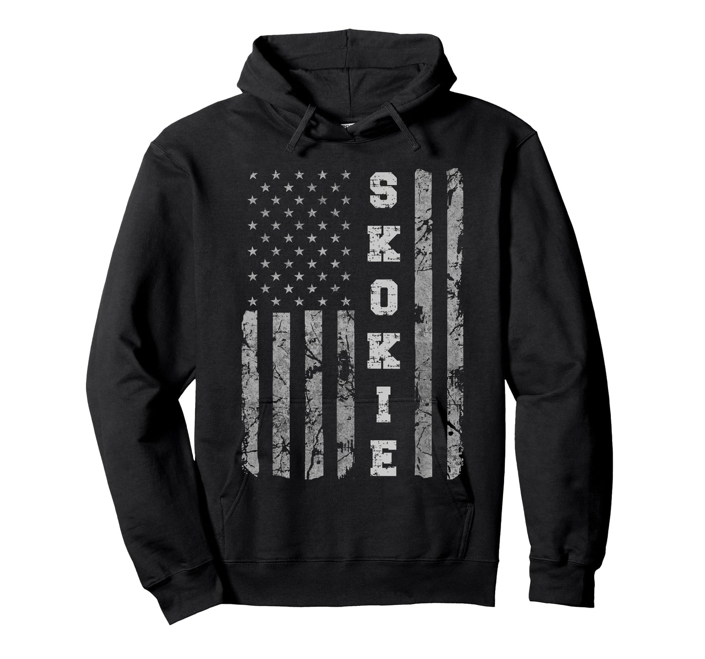 Skokie, Illinois, American flag T-Shirt