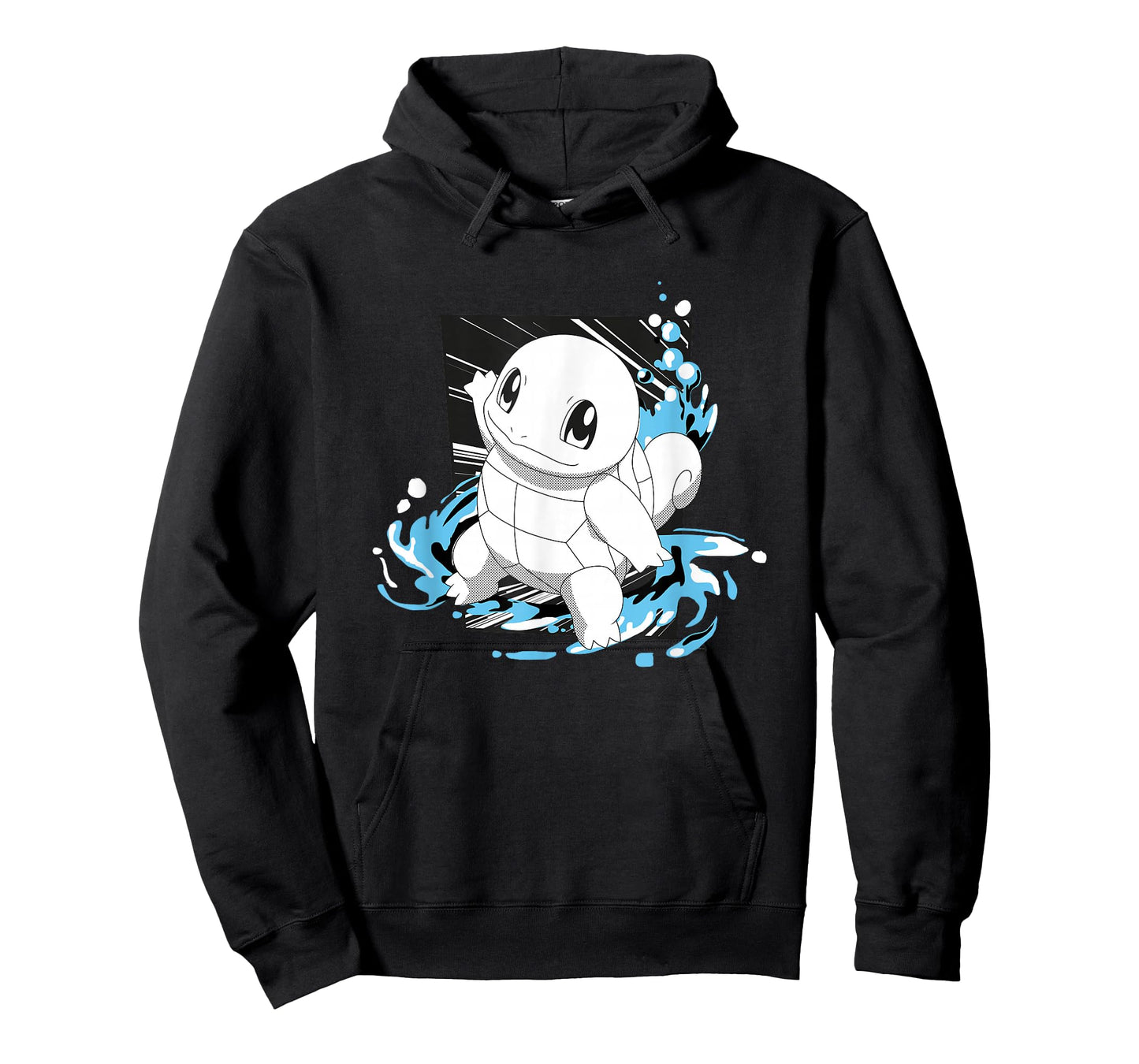 Pokémon Squirtle Splashing Water Manga Panel T-Shirt