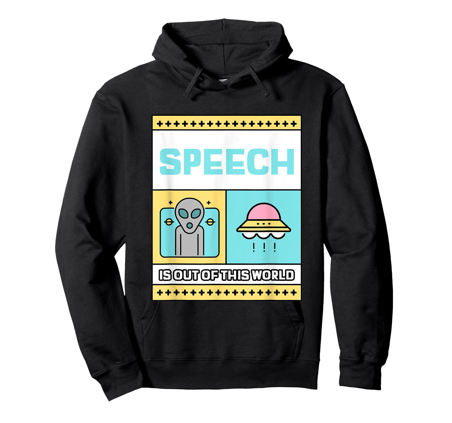 Speech therapy is out of this world UFO Alien T-Shirt