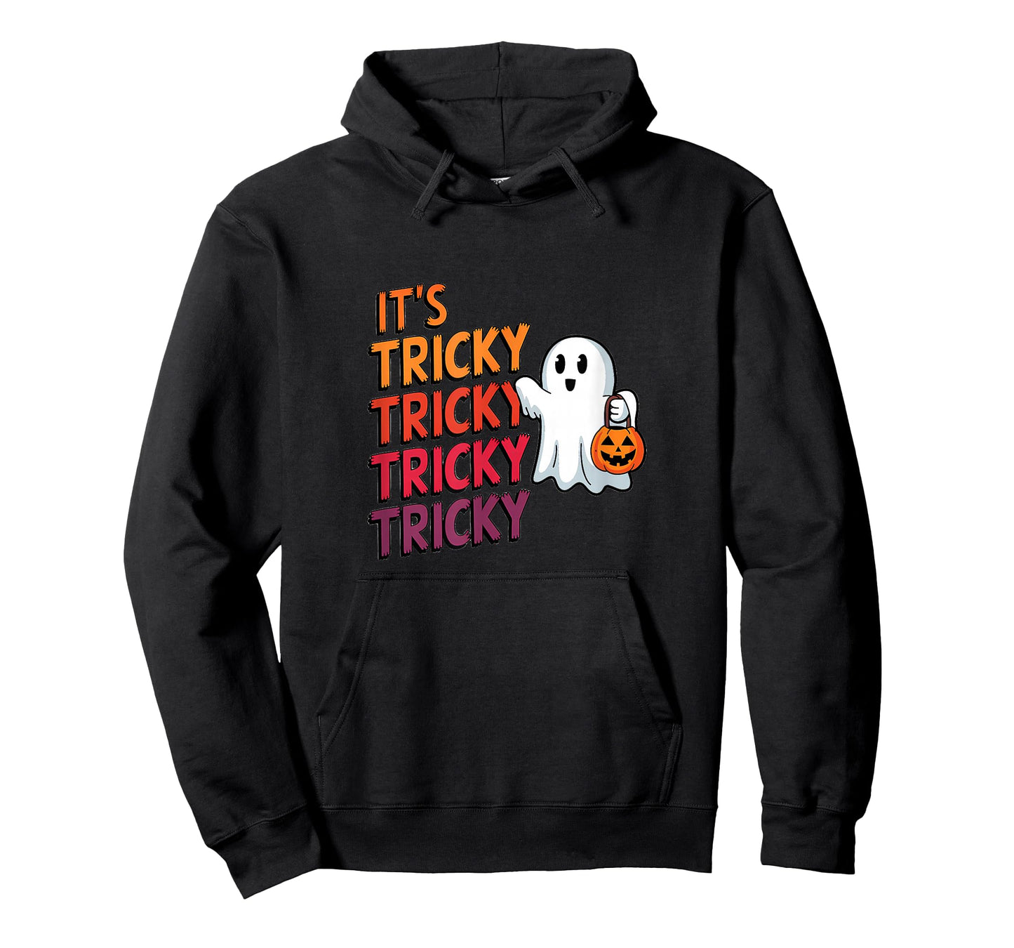 It’s Tricky Tricky Halloween Fun Ghost T-Shirt