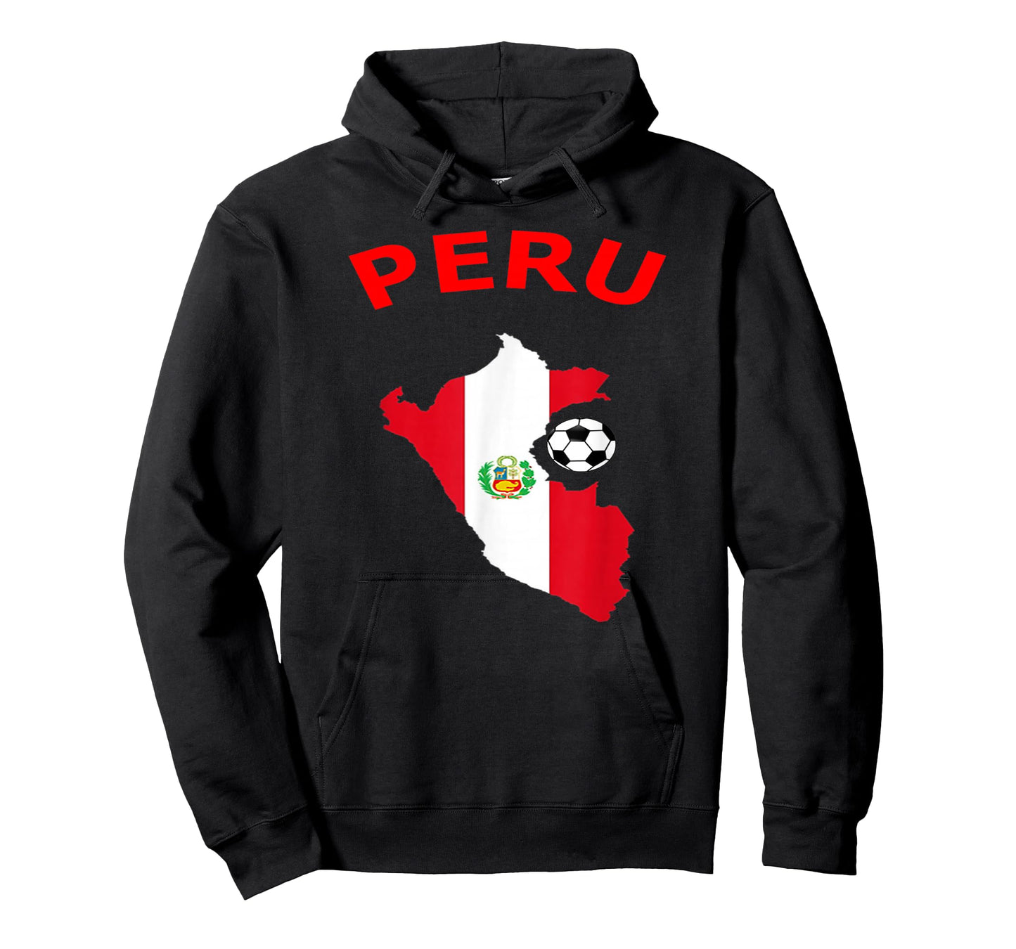 Peru Jersey Flag-Soccer Ball-Football T Shirt T-Shirt