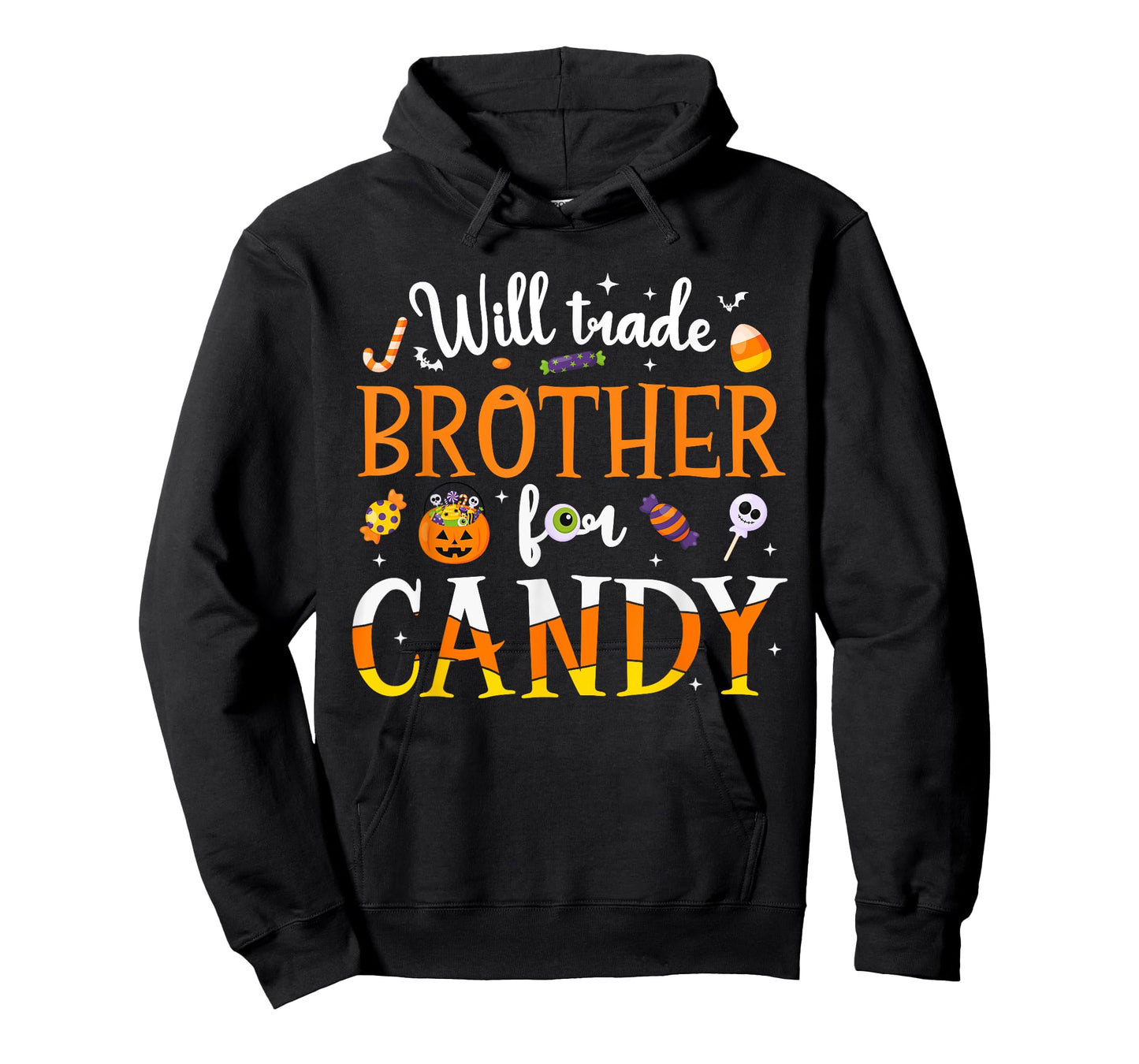 Will Trade Brother For Candy Kids Toddler Halloween Costume T-Shirt