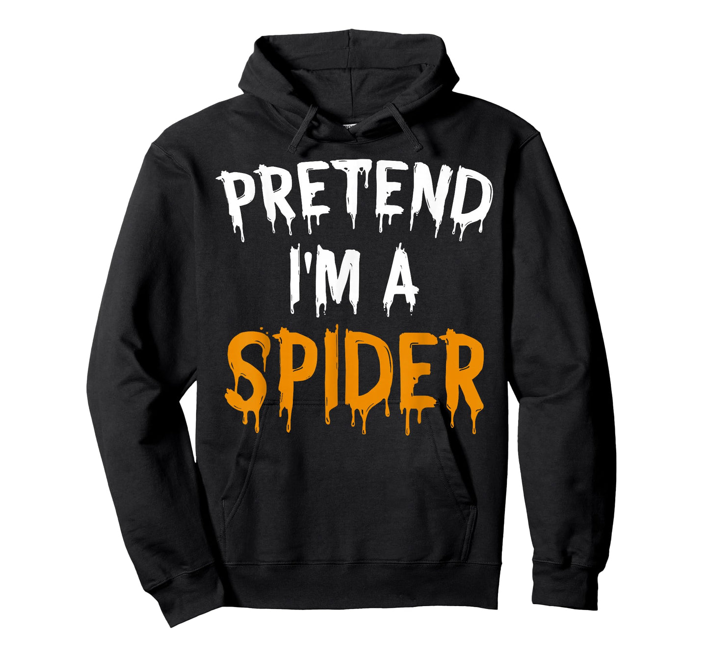 Funny Lazy Halloween Costume Shirt Pretend I'm A Spider T-Shirt