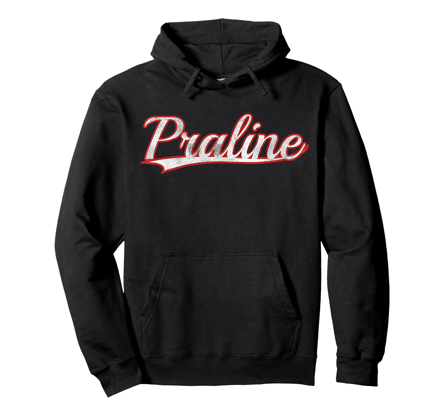 Praline Candy Dessert Vintage Varsity Distressed T-Shirt