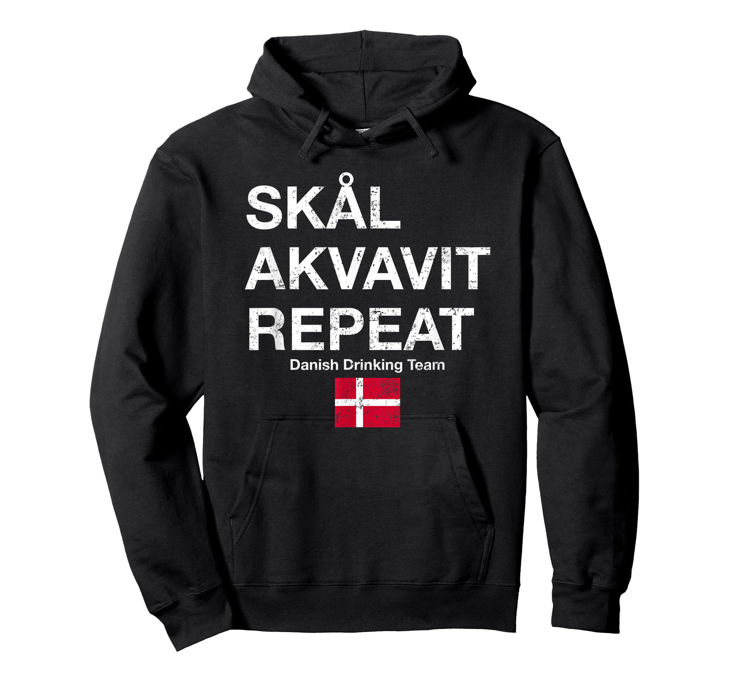 Skal, Akvavit, Repeat Danish Dansk T-Shirt Denmark Danmark T-Shirt