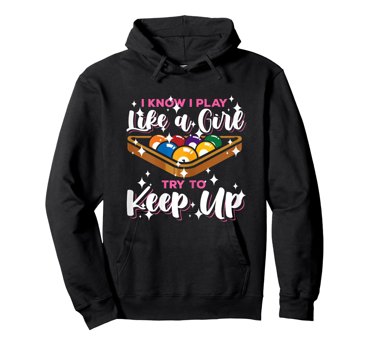 Funny Pool Lover Graphic for Women and Girls Billiard Player T-Shirt