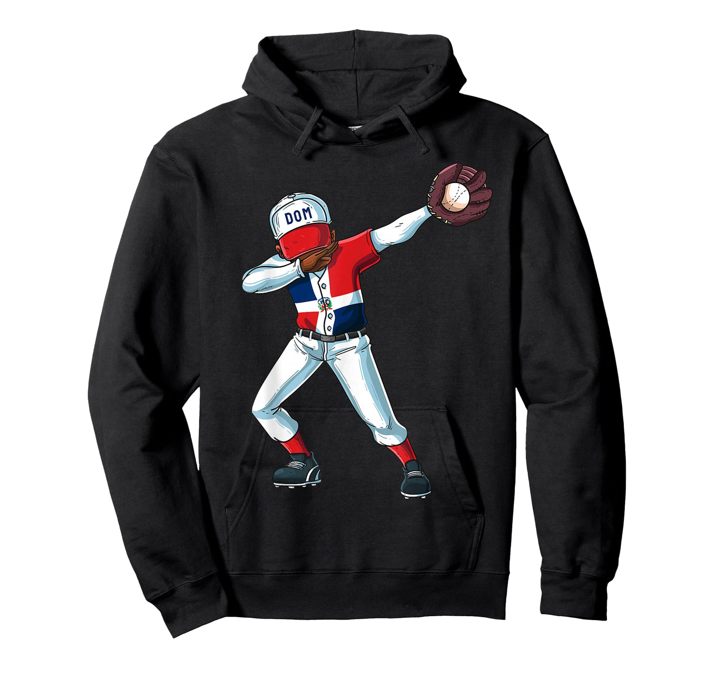 Baseball Dabbing Dominican Republic Player Catcher Pitcher T-Shirt