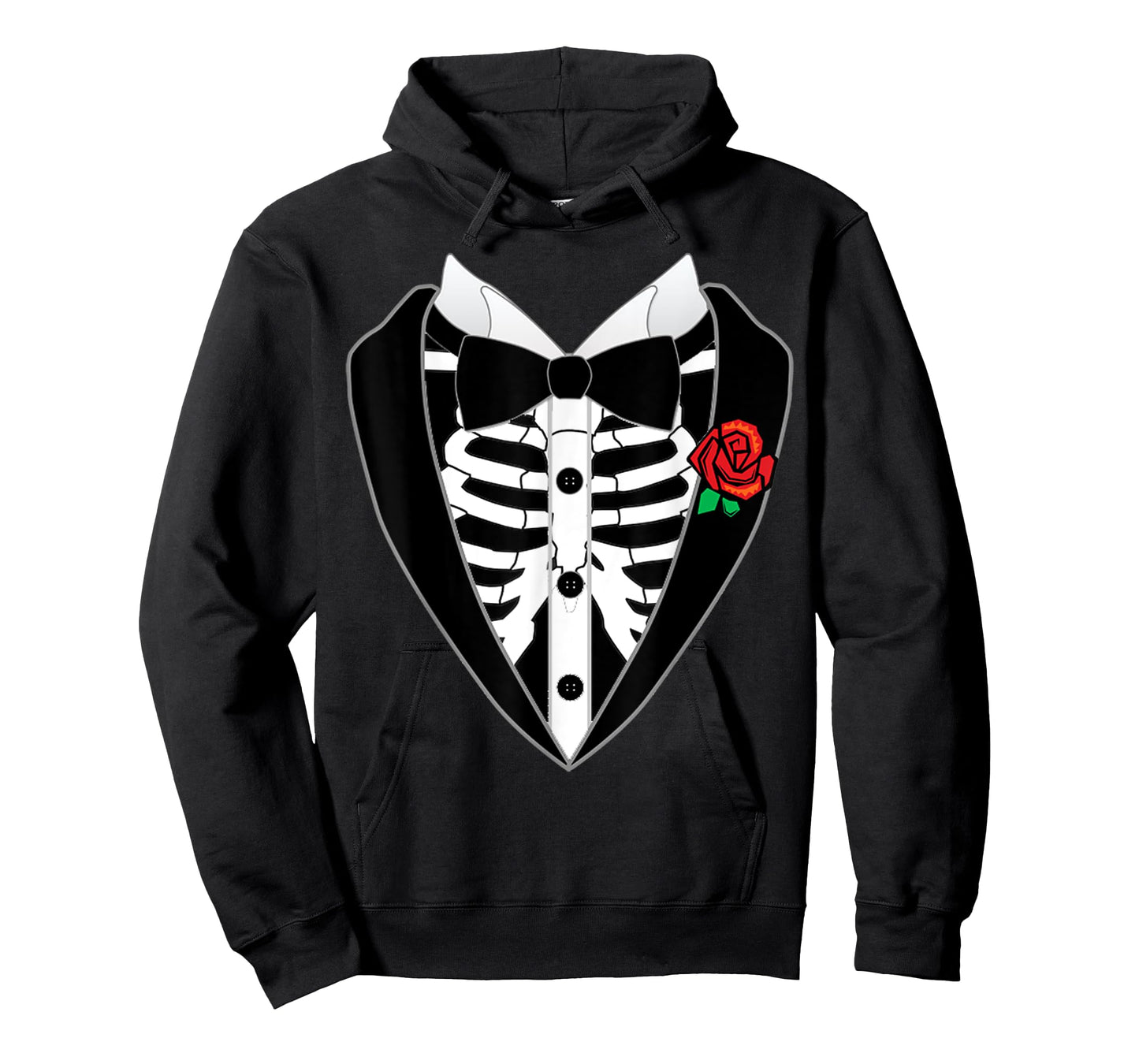 Halloween Costume T-Shirt Tuxedo Skeleton Bow Tie Tux Funny T-Shirt