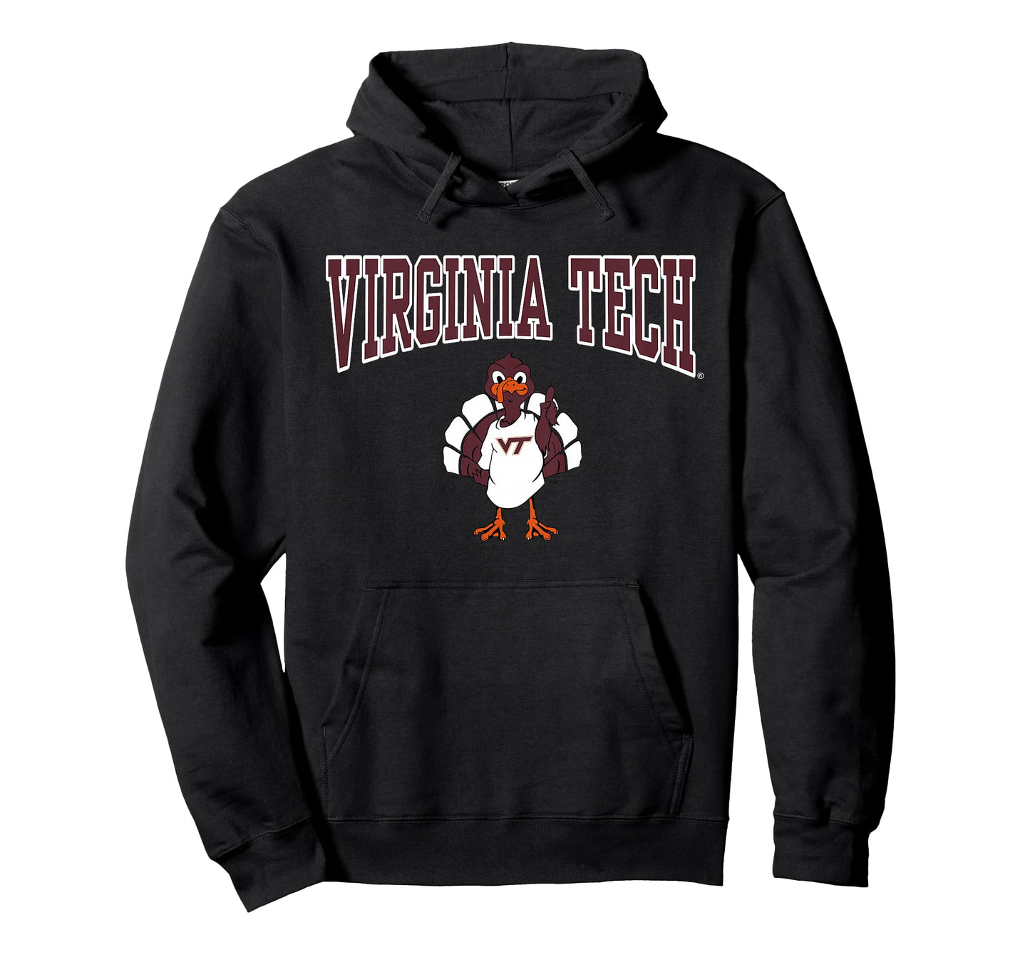 Kids Virginia Tech Hokies Kid's Mascot Gray Officially Licensed T-Shirt