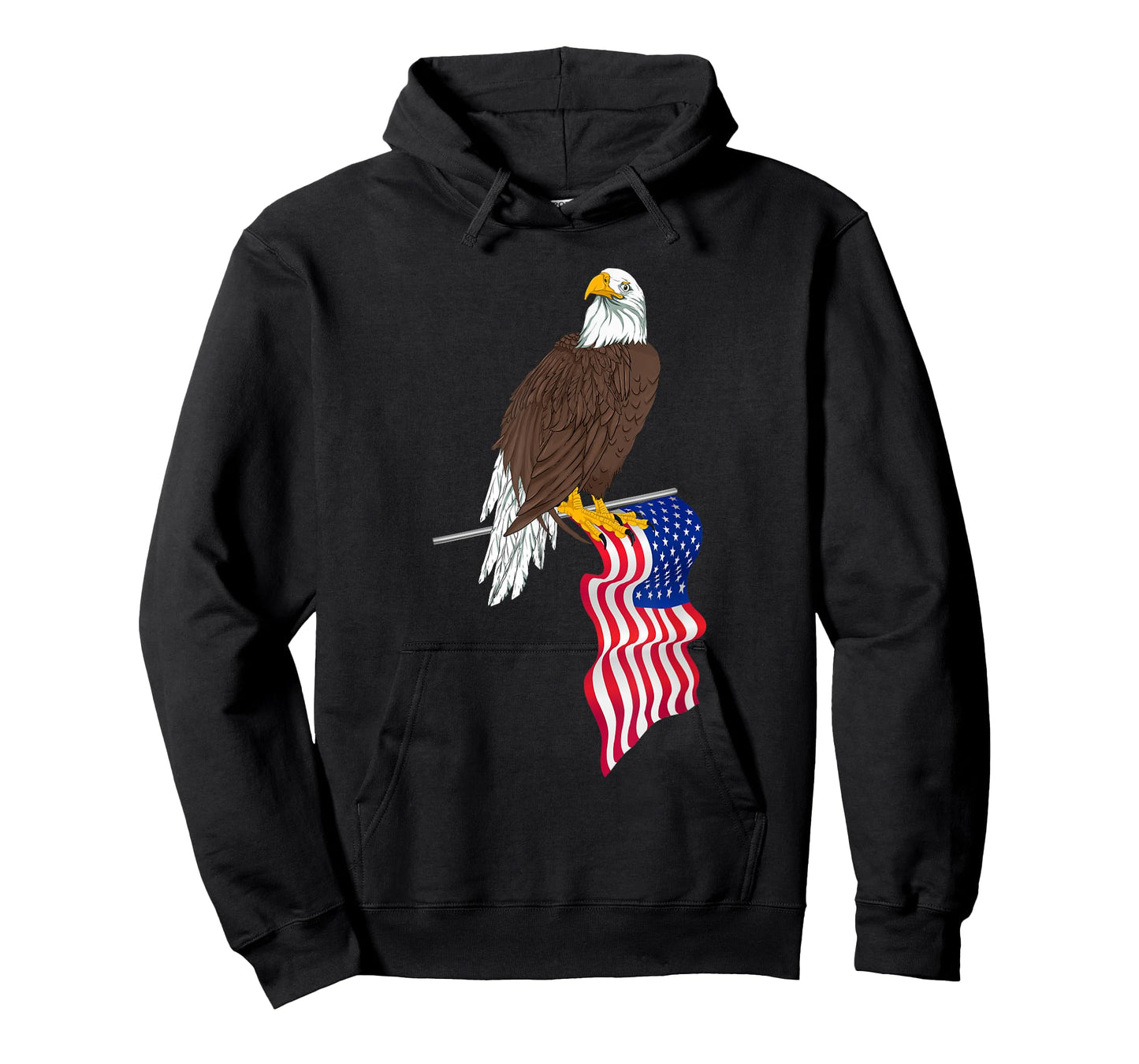 Proud American US Flag Freedom Liberty 4th Of July Eagle Women Kids Men T-Shirt