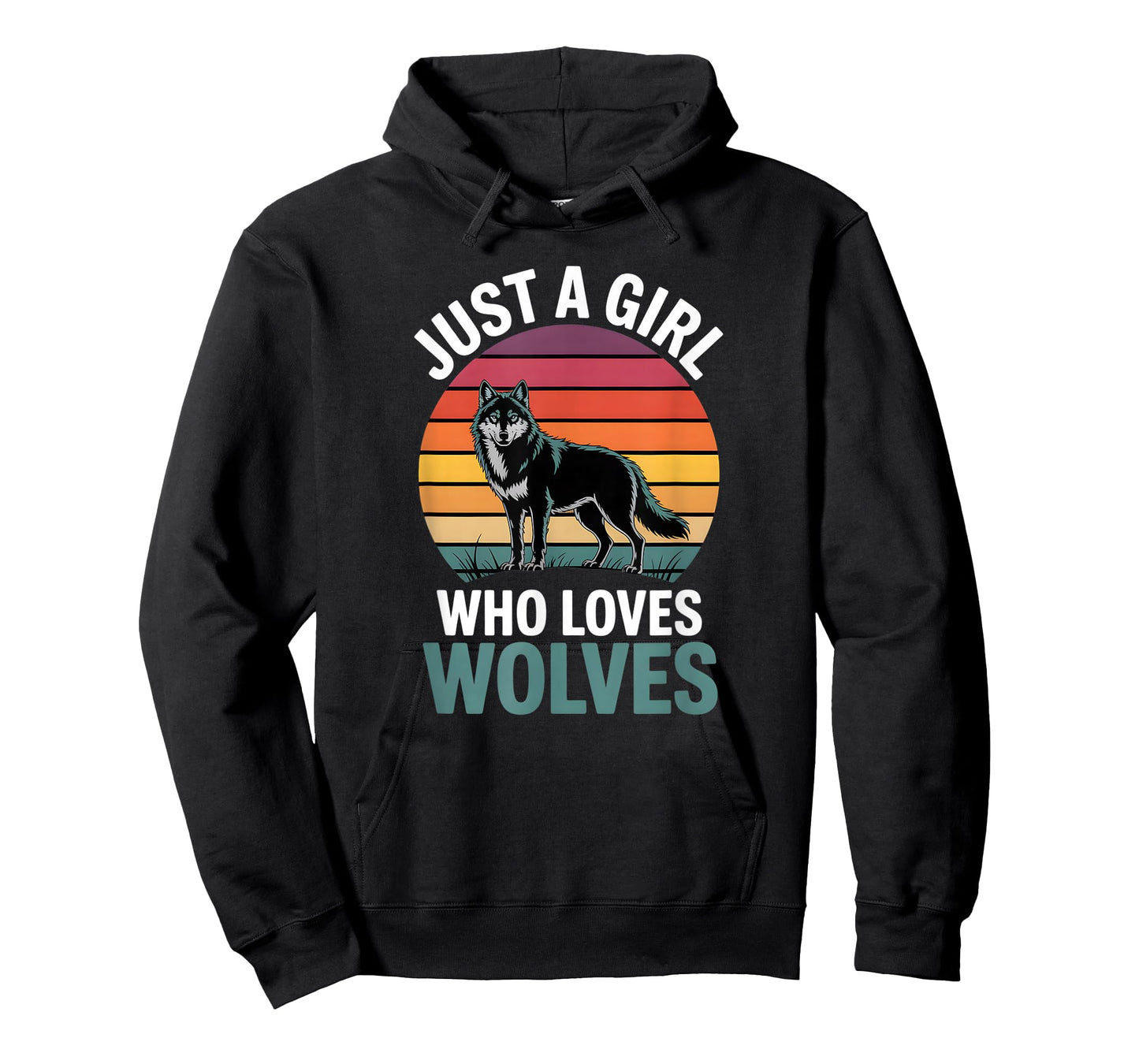 Girls Wolf T-Shirt