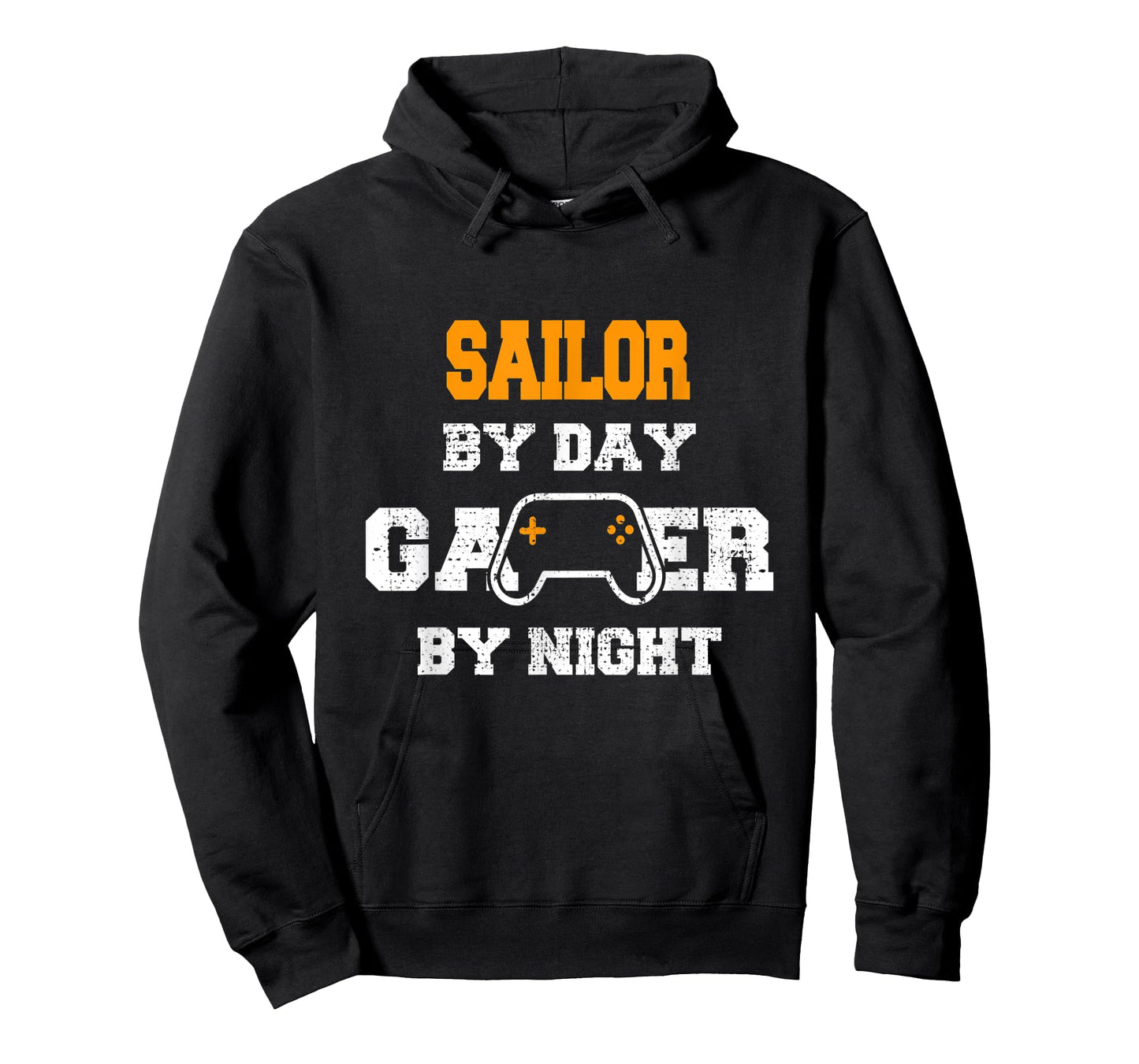 Sailor By Day Gamer By Night Gaming T-Shirt