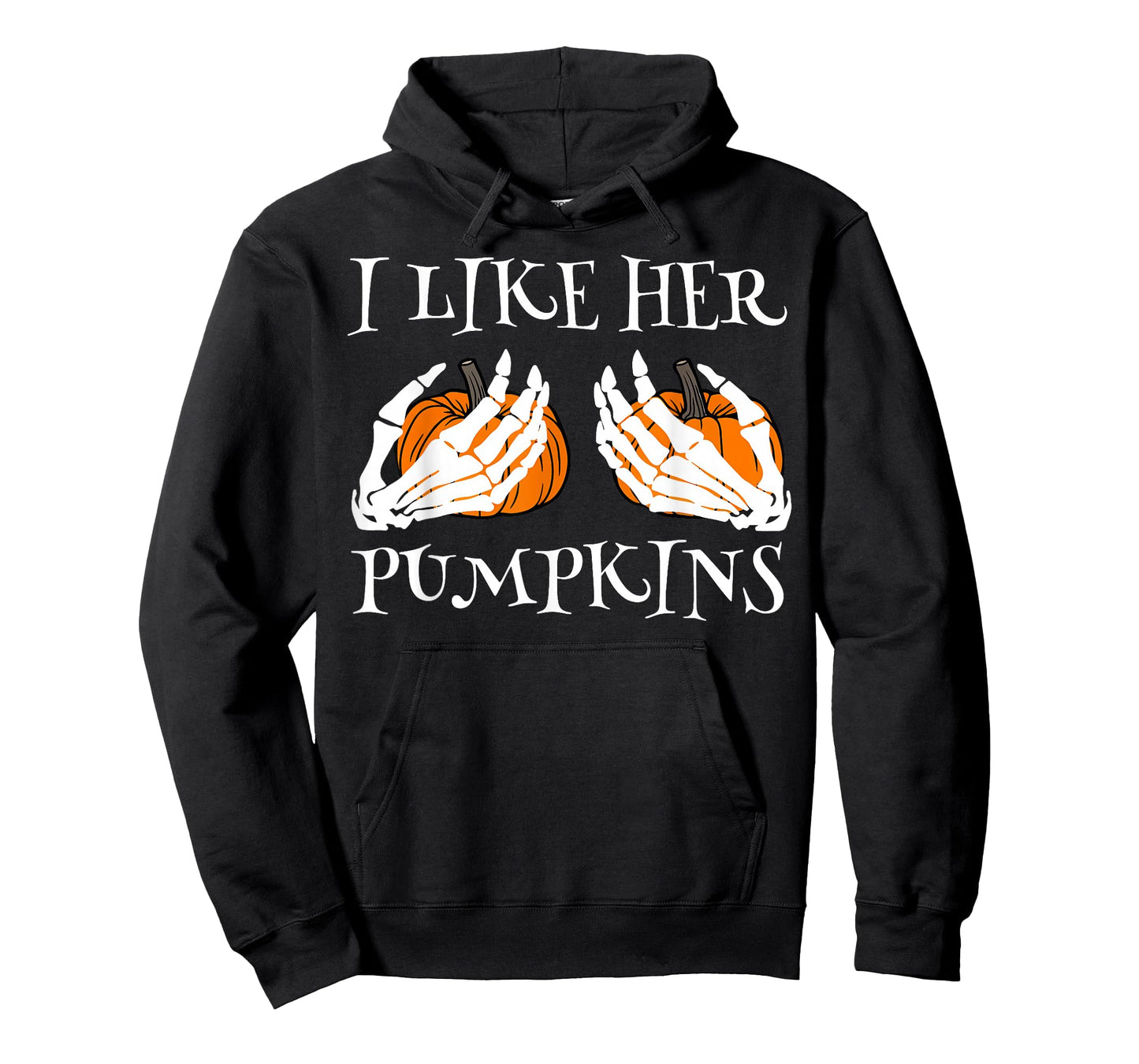 I Like His Broomstick I Like Her Pumpkins Halloween Couples T-Shirt